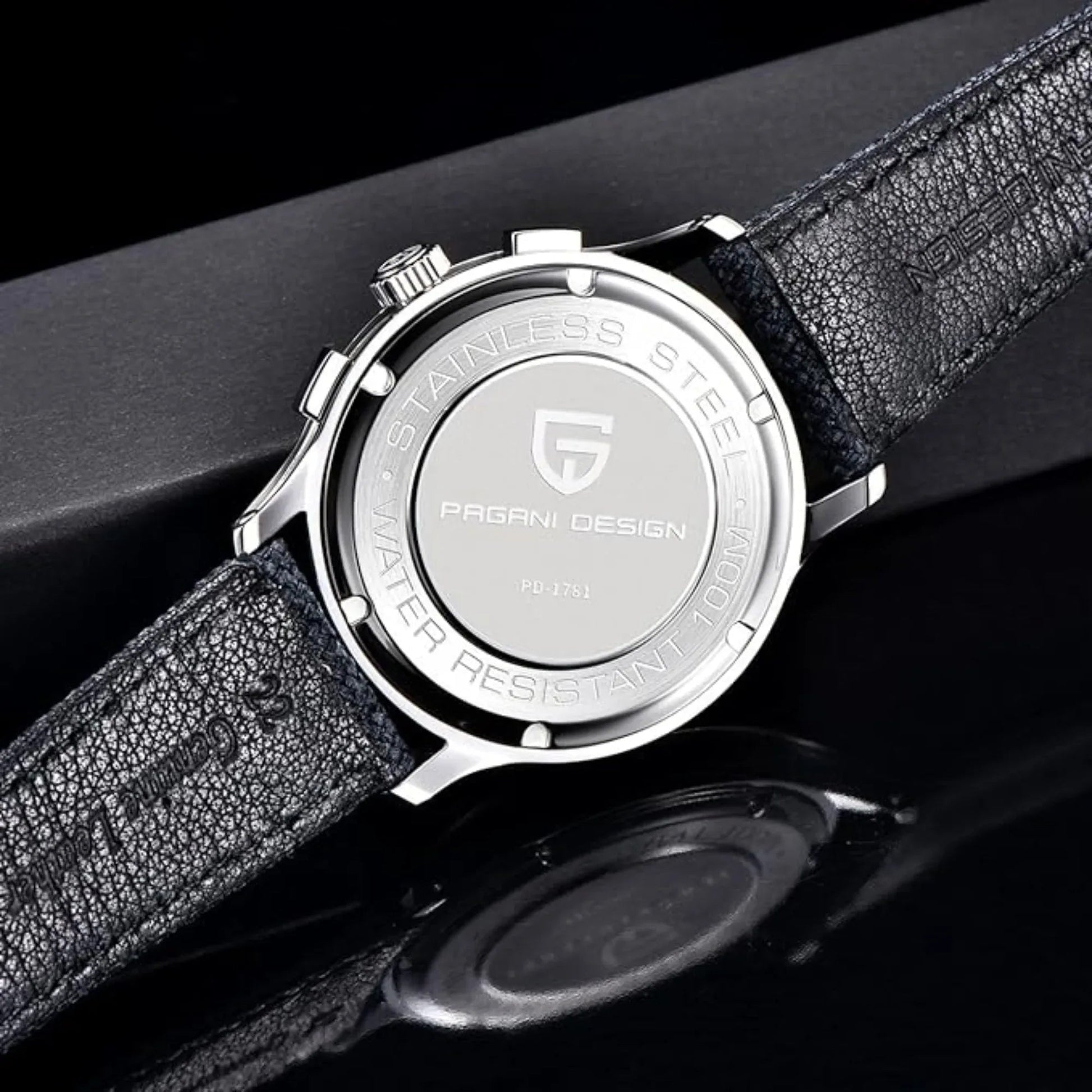 Pagani Design PD-1781 Men's Watch Japanese Movement Leather Woven Watch 100 m Waterproof Luxury Men's Quartz Watch - DREAM WATCHES