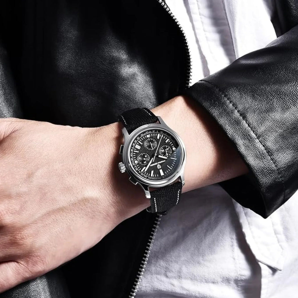 Pagani Design PD-1781 Men's Watch Japanese Movement Leather Woven Watch 100 m Waterproof Luxury Men's Quartz Watch - DREAM WATCHES