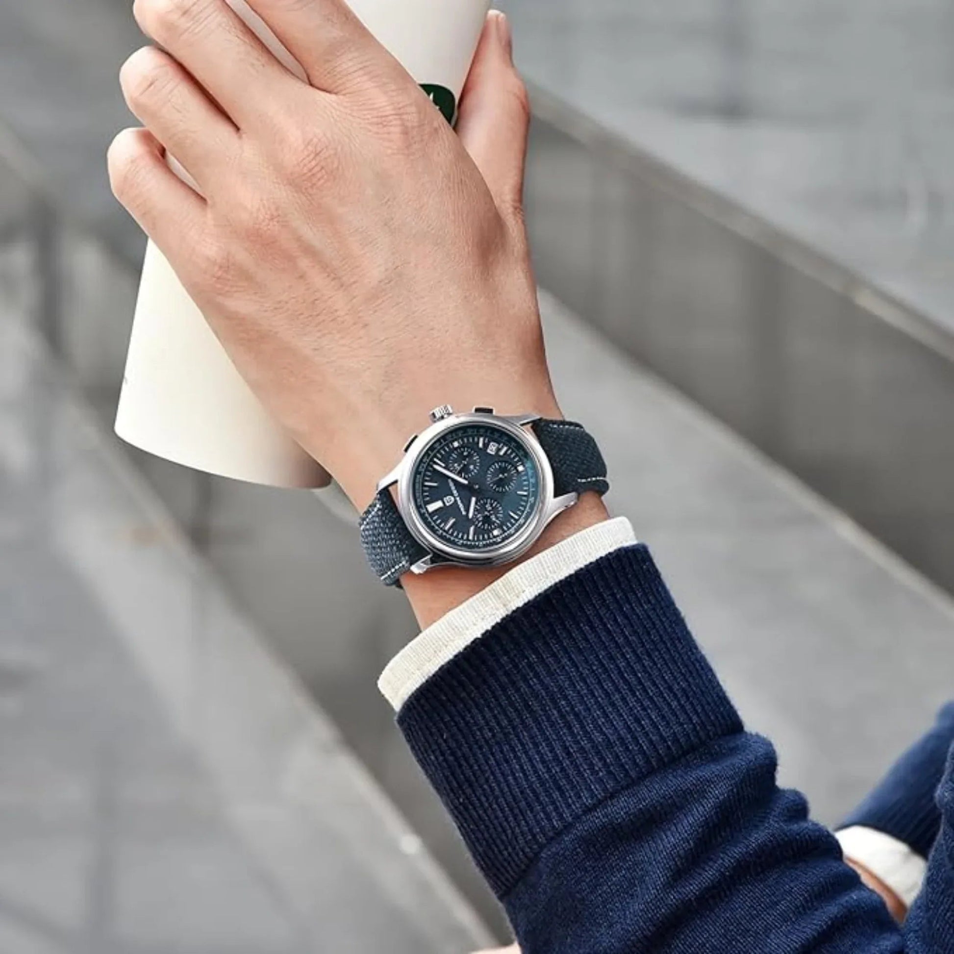 Pagani Design PD-1781 Men's Watch Japanese Movement Leather Woven Watch 100 m Waterproof Luxury Men's Quartz Watch - DREAM WATCHES