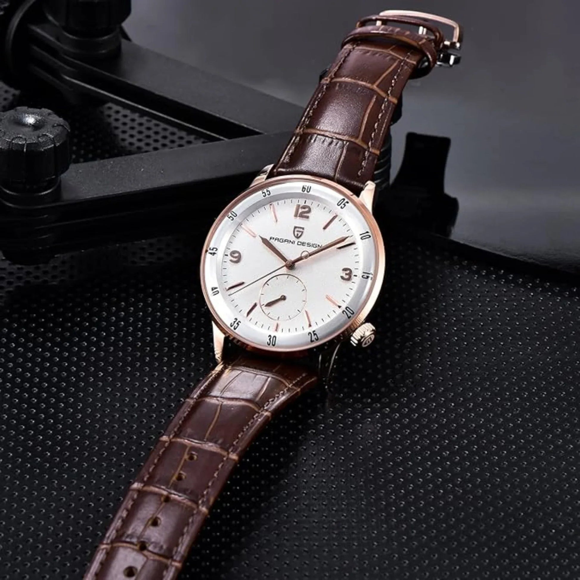 PAGANI DESIGN PD-1790 Men's Watches Chronograph Stainless Steel 42mm Sports Wrist Watch for Men - DREAM WATCHES