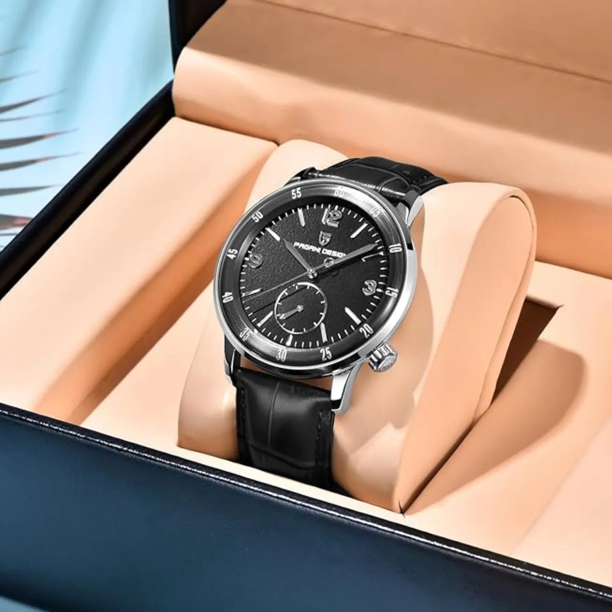 PAGANI DESIGN PD-1790 Men's Watches Chronograph Stainless Steel 42mm Sports Wrist Watch for Men - DREAM WATCHES