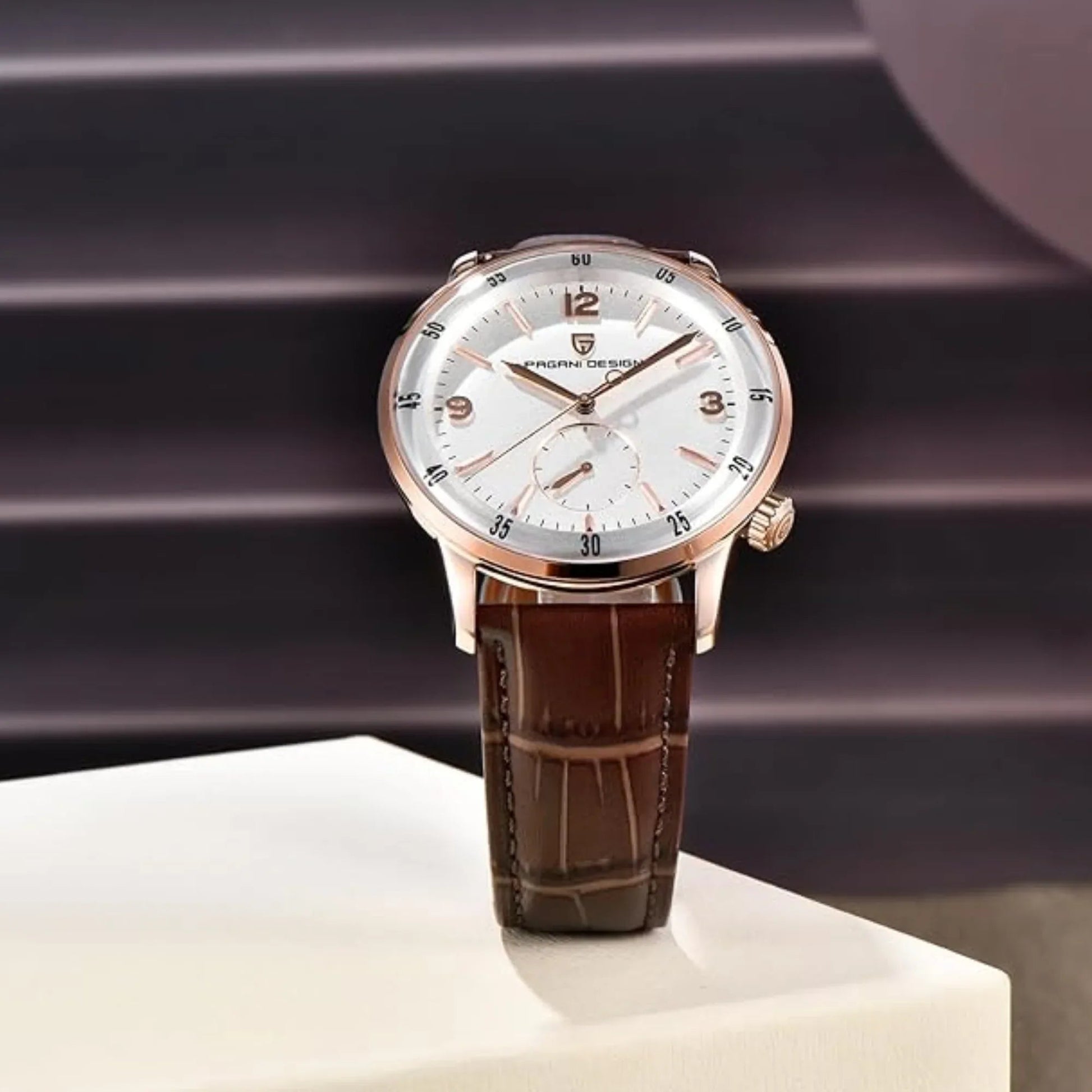PAGANI DESIGN PD-1790 Men's Watches Chronograph Stainless Steel 42mm Sports Wrist Watch for Men - DREAM WATCHES
