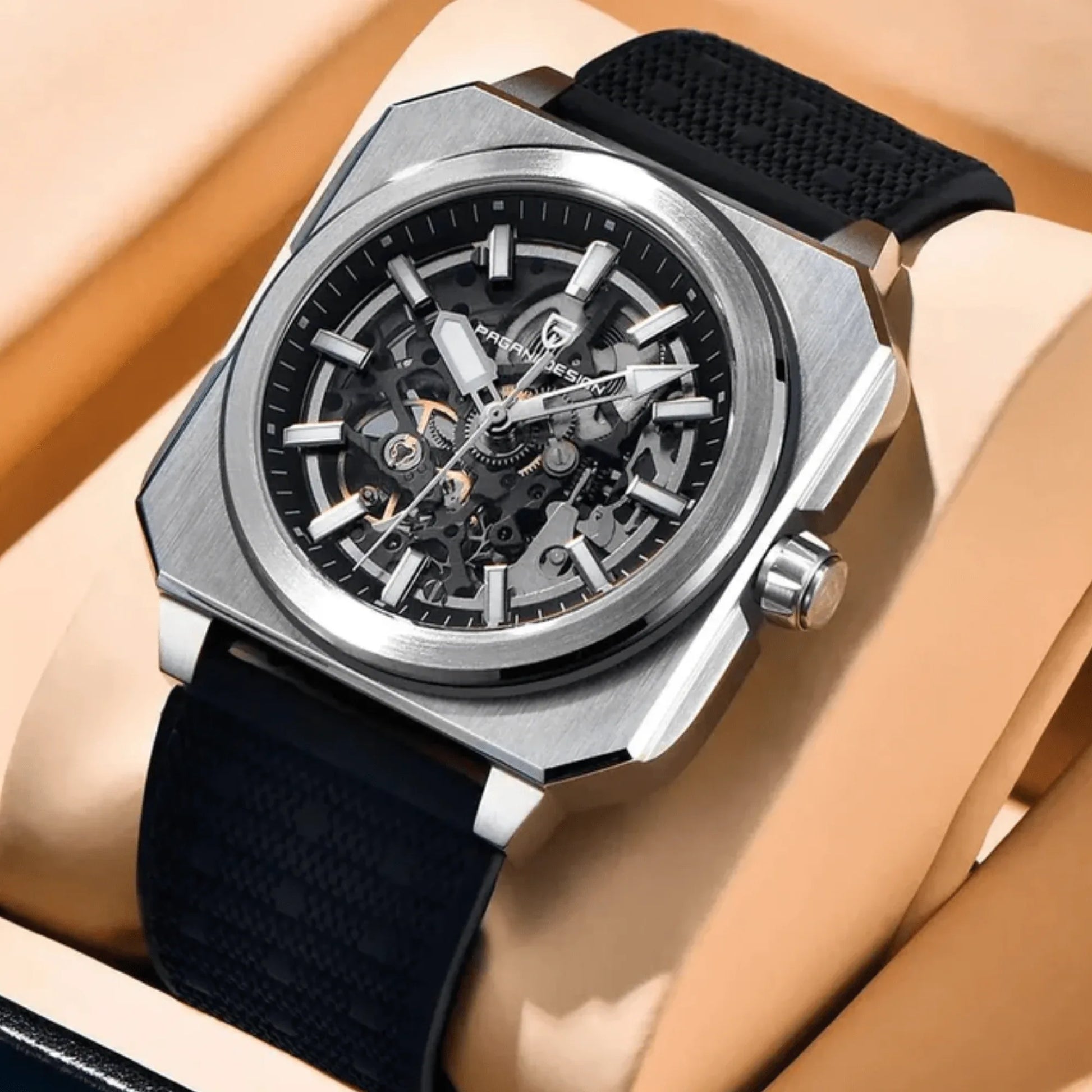 Pagani Design PD-1791 Men's 42MM 50M Waterproof Automatic Mechanical Watch - DREAM WATCHES