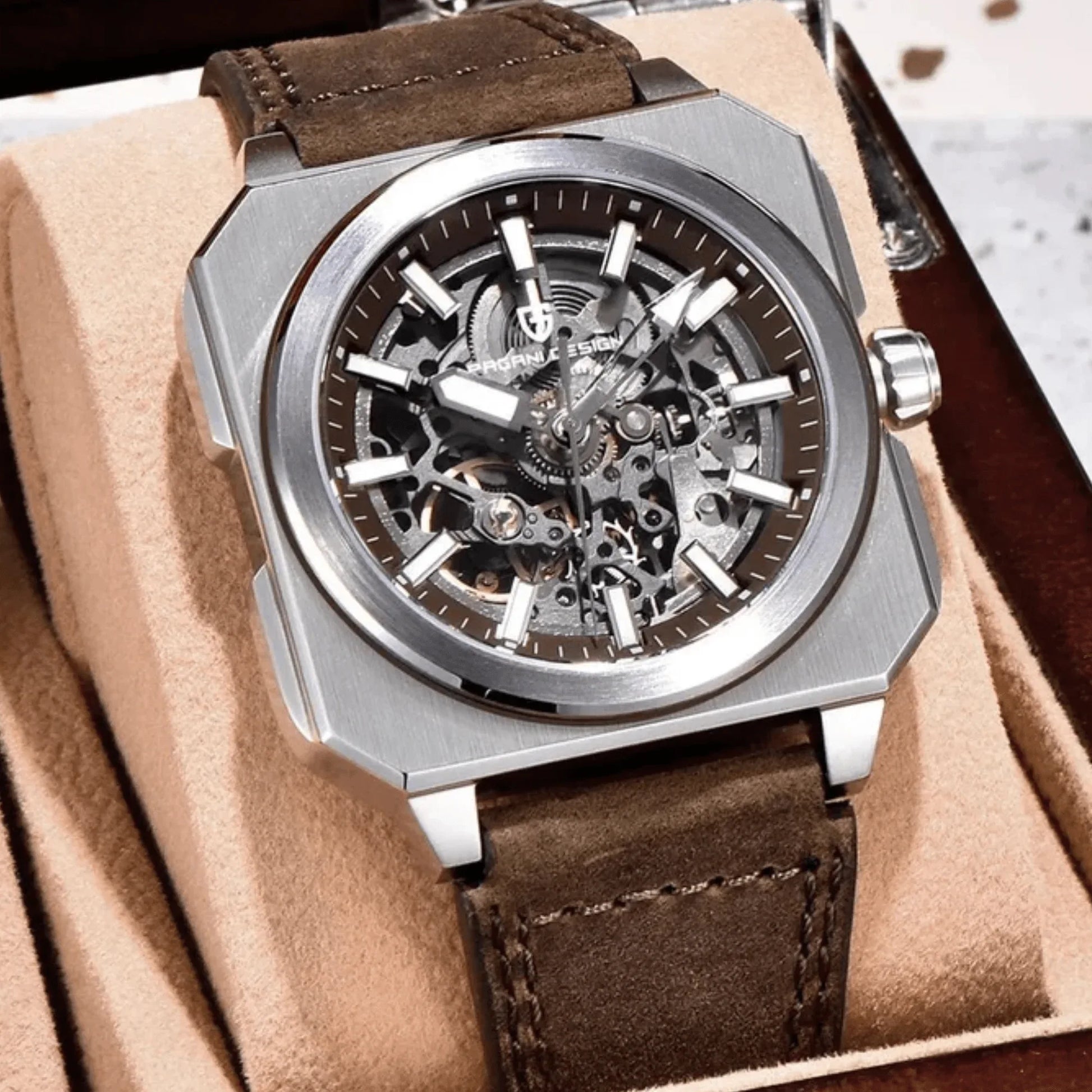 Pagani Design PD-1791 Men's 42MM 50M Waterproof Automatic Mechanical Watch - DREAM WATCHES