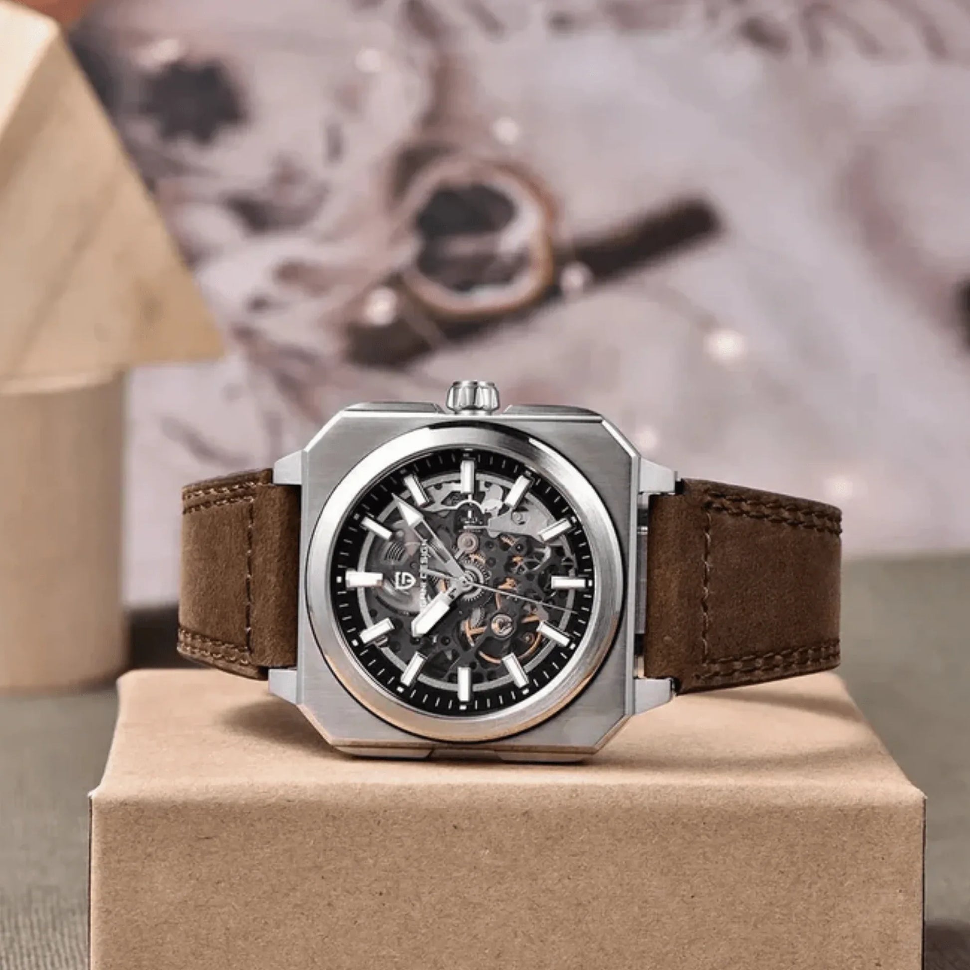 Pagani Design PD-1791 Men's 42MM 50M Waterproof BY-9020 Automatic Mechanical Watch - DREAM WATCHES