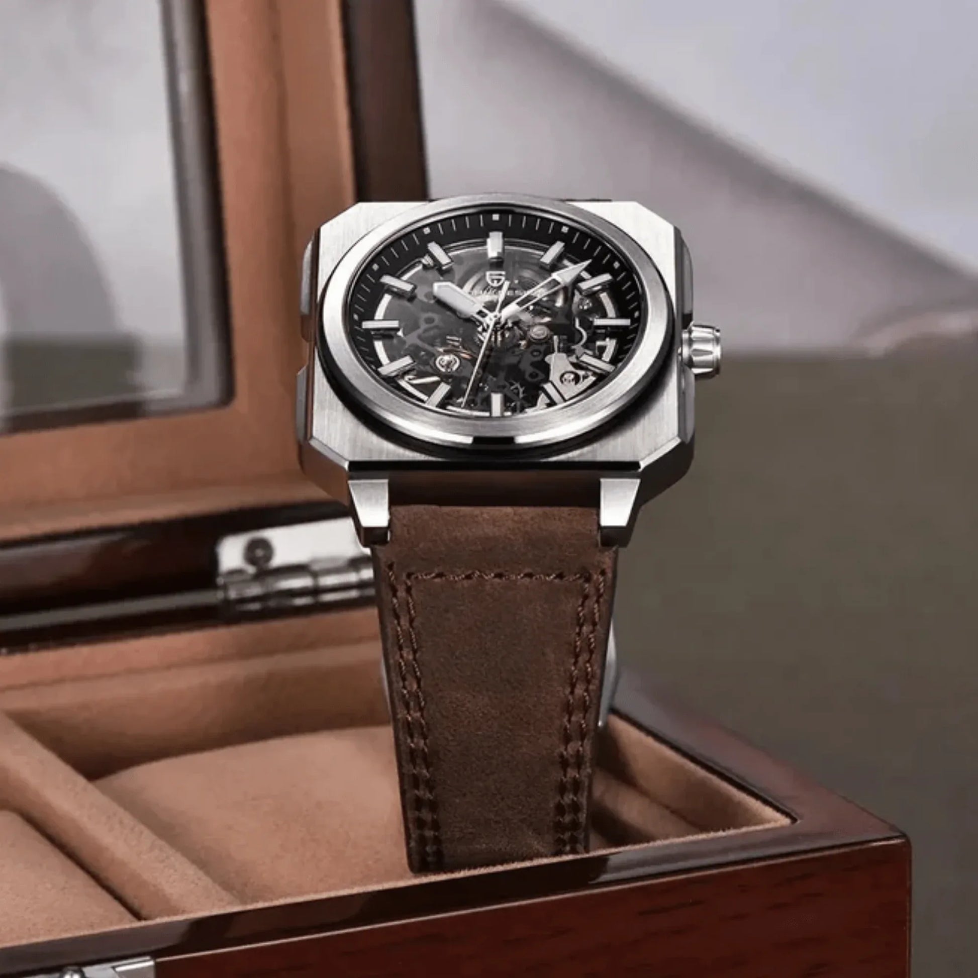 Pagani Design PD-1791 Men's 42MM 50M Waterproof BY-9020 Automatic Mechanical Watch - DREAM WATCHES