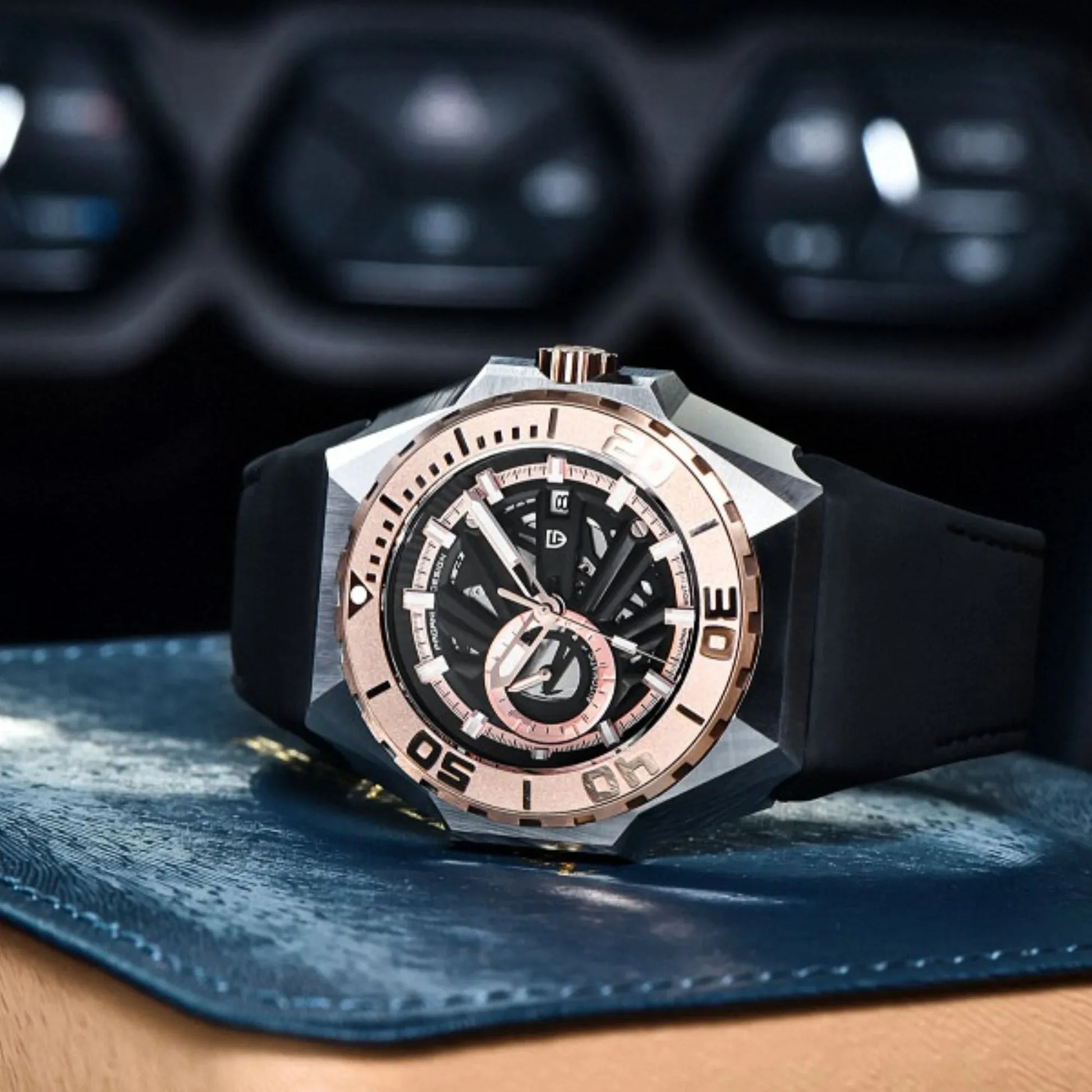 Pagani Design PD-YS007 Men's 47.5MM 100M Waterproof Japan Miyota 8217 Automatic - DREAM WATCHES