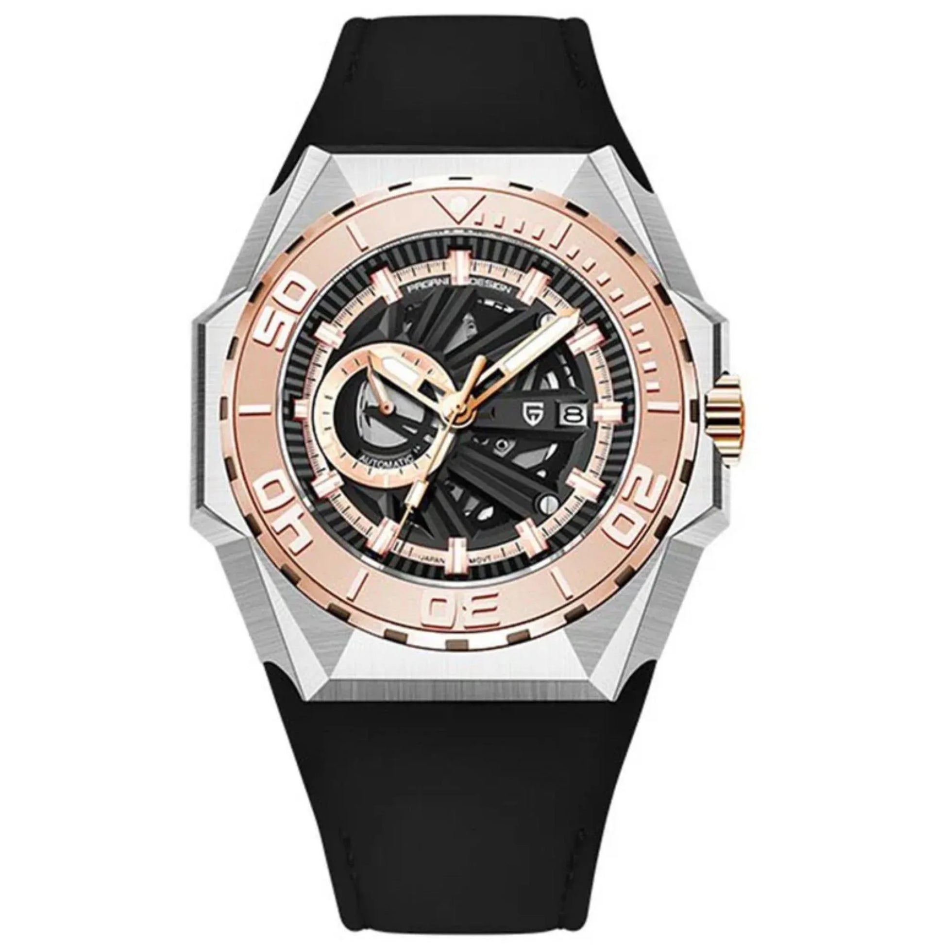 Pagani Design PD-YS007 Men's 47.5MM 100M Waterproof Japan Miyota 8217 Automatic - DREAM WATCHES