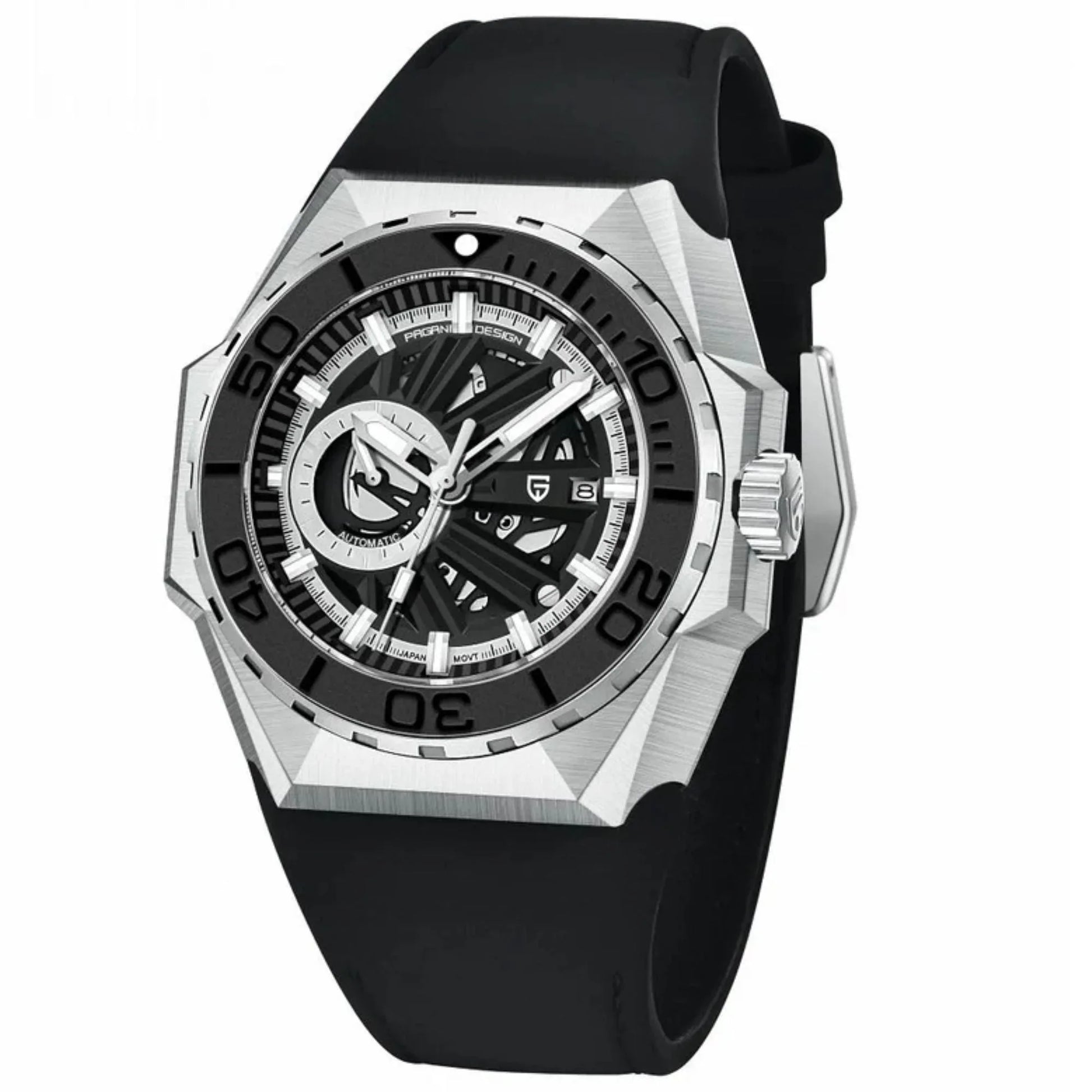Pagani Design PD-YS007 Men's 47.5MM 100M Waterproof Japan Miyota 8217 Automatic - DREAM WATCHES