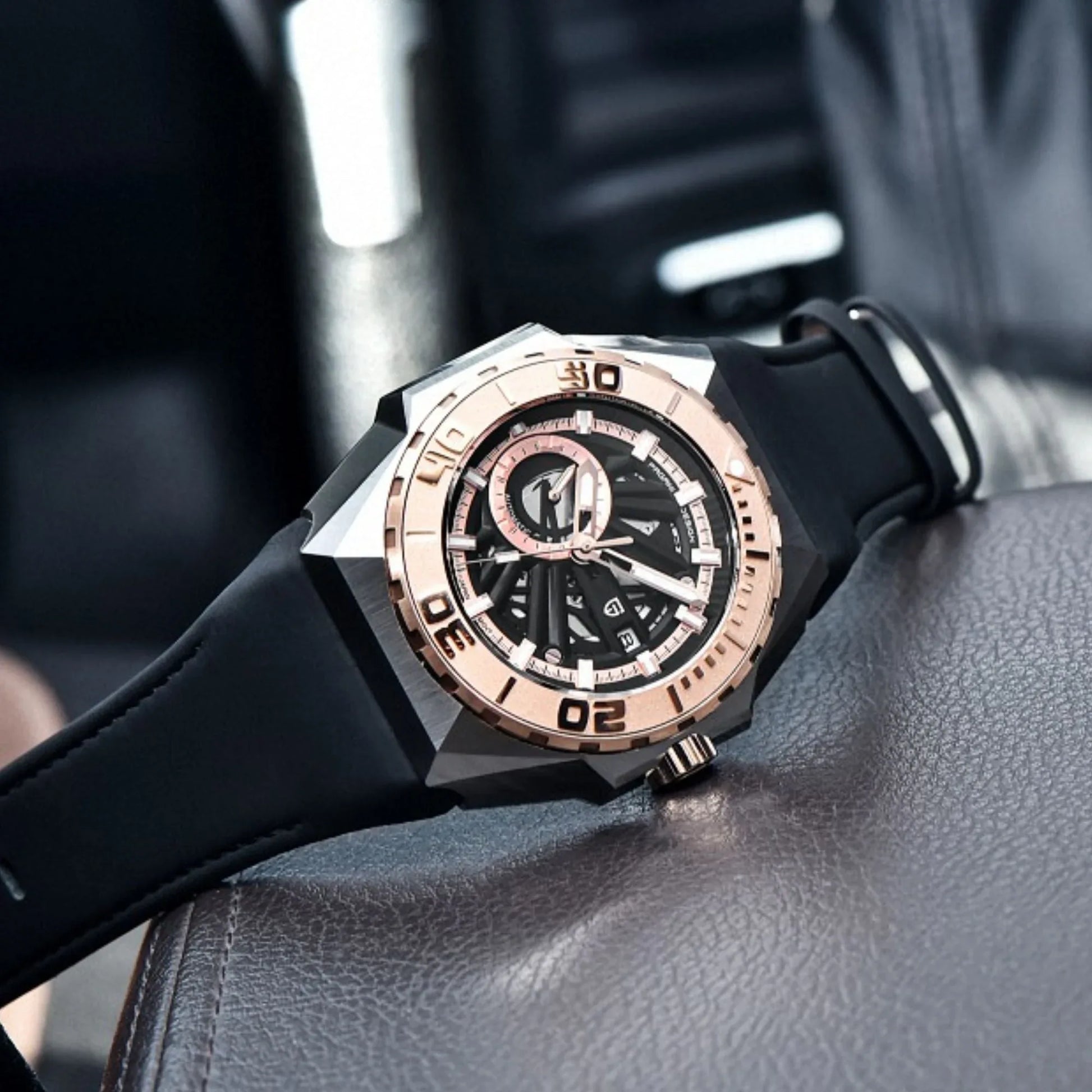 Pagani Design PD-YS007 Men's 47.5MM 100M Waterproof Japan Miyota 8217 Automatic - DREAM WATCHES