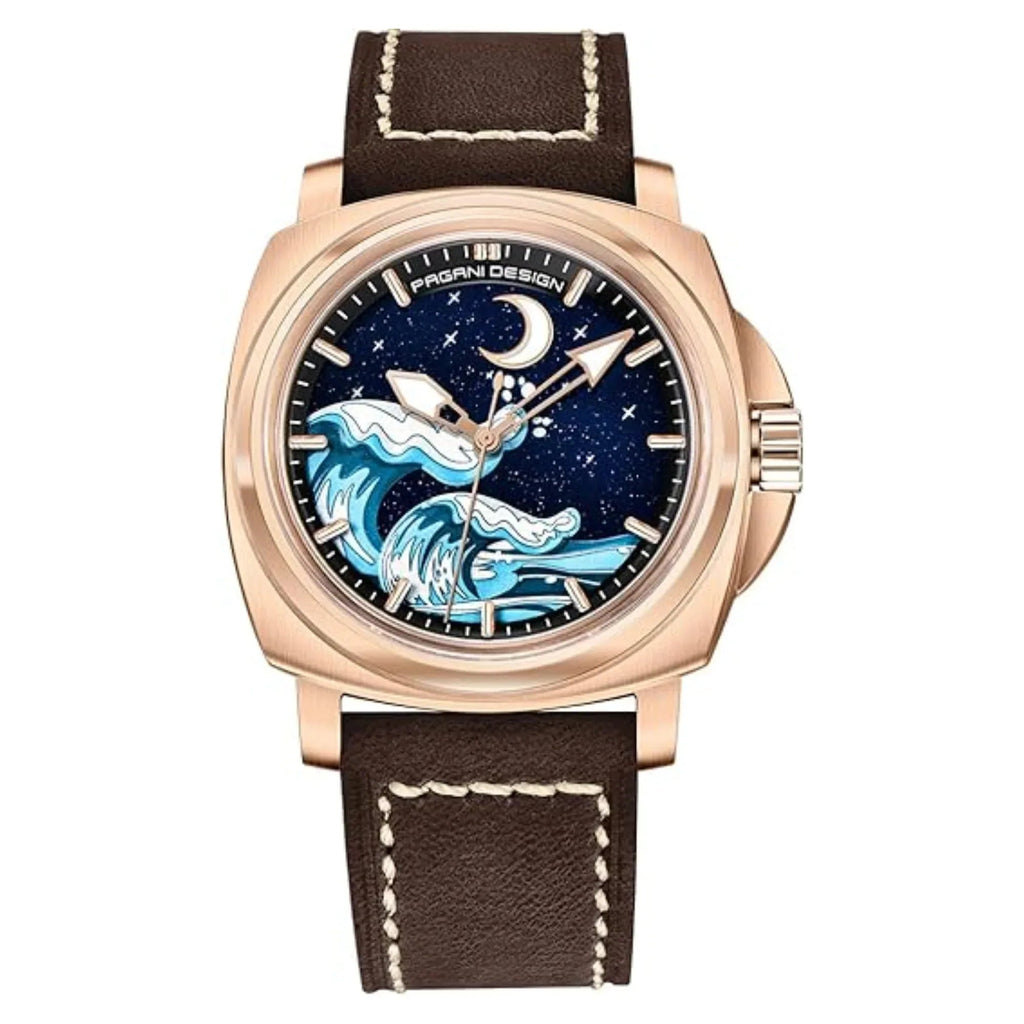 PAGANI DESIGN PD-YS014 43 mm Men's Automatic Stainless Steel Wrist Watch with SEIKO NH-35A Movement - DREAM WATCHES