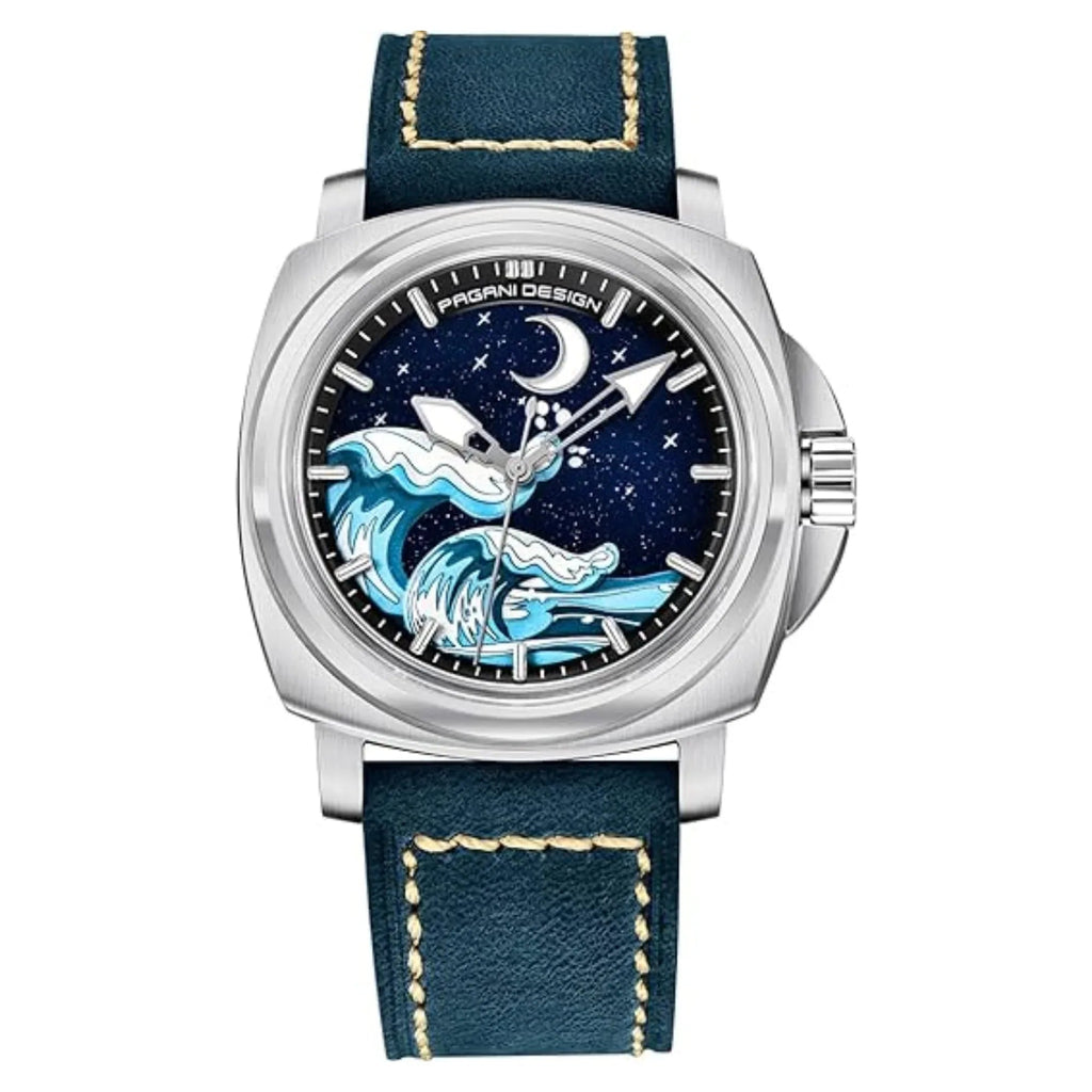 PAGANI DESIGN PD-YS014 43 mm Men's Automatic Stainless Steel Wrist Watch with SEIKO NH-35A Movement - DREAM WATCHES