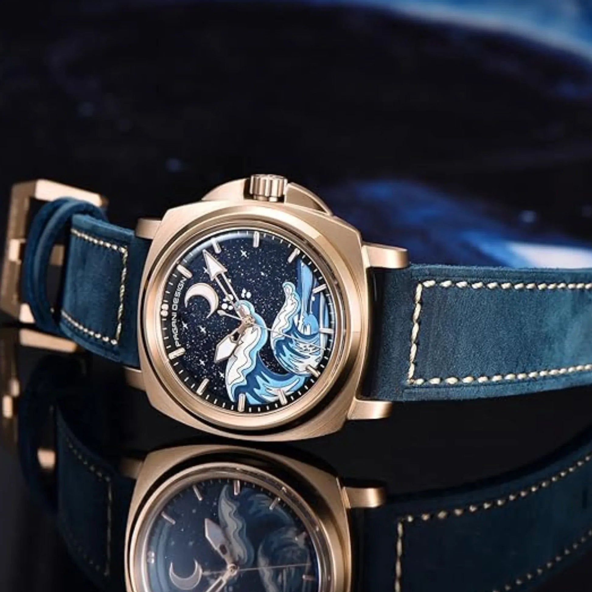 PAGANI DESIGN PD-YS014 43 mm Men's Automatic Stainless Steel Wrist Watch with SEIKO NH-35A Movement - DREAM WATCHES