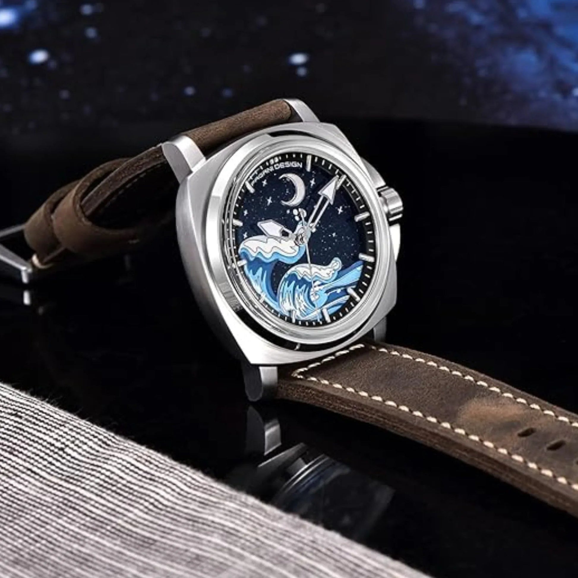 PAGANI DESIGN PD-YS014 Men's Automatic Watches 43mm Stainless Steel Mechanical Wrist Watch for Men SEIKO NH35A Movement - DREAM WATCHES