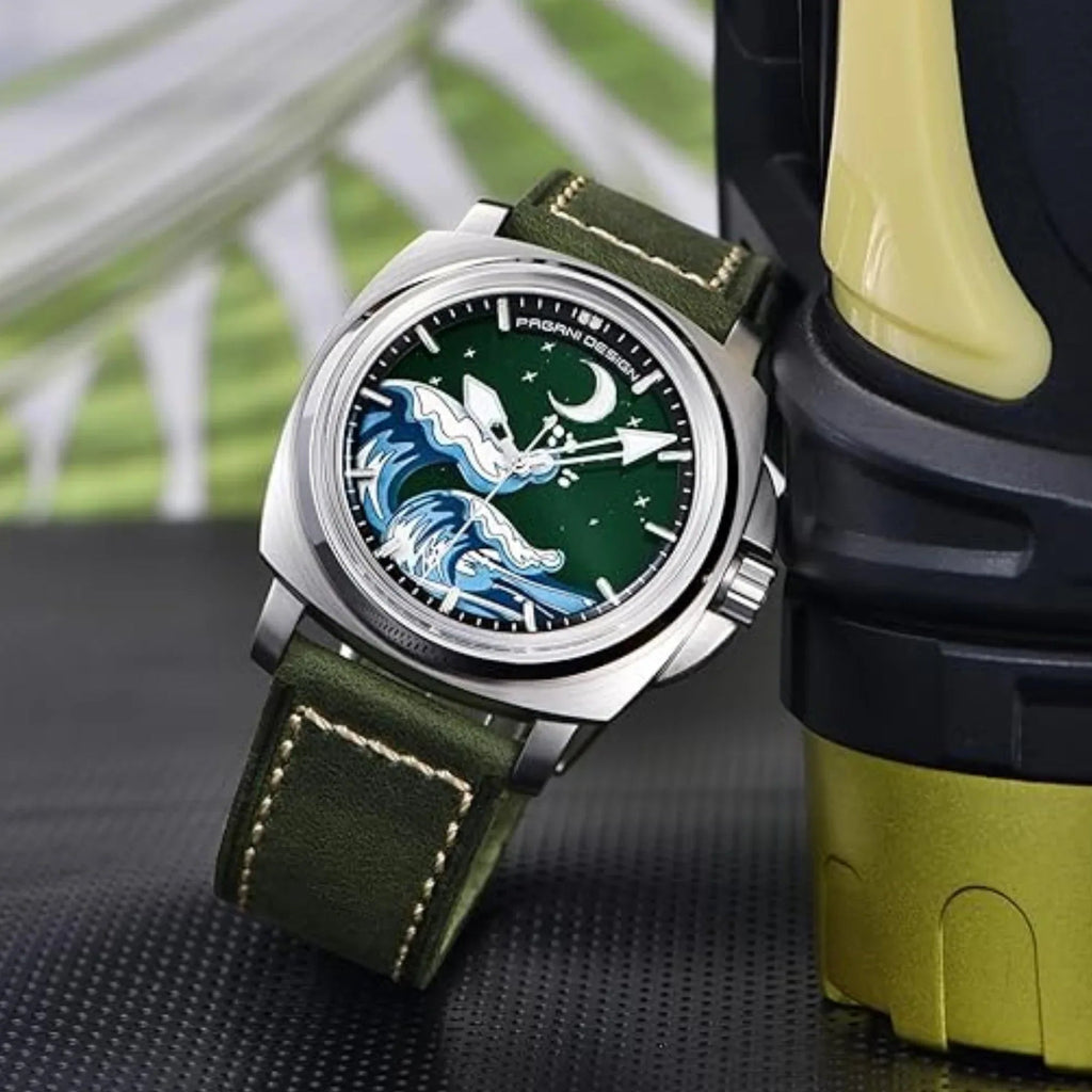 PAGANI DESIGN PD-YS014 Men's Automatic Watches 43mm Stainless Steel Mechanical Wrist Watch for Men SEIKO NH35A Movement - DREAM WATCHES