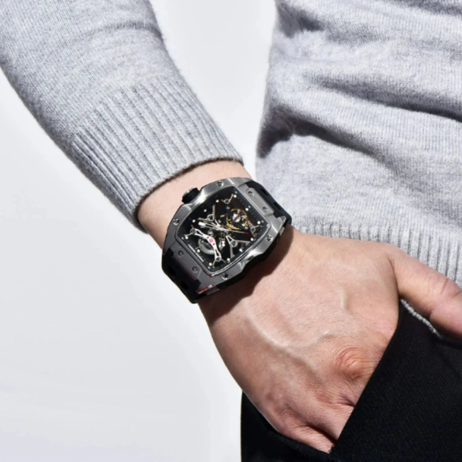PAGANI DESIGN PD-YS018 New Men's Watches SX5021 Automatic Mechanical Wrist Watches for Men 42mm Waterproof Stainless Steel Watch - DREAM WATCHES