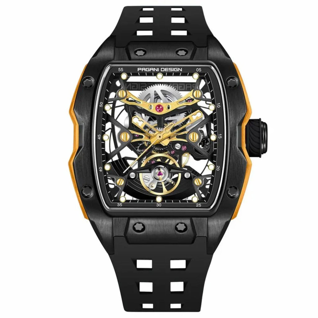 Pagani Design PD-YS018 Tonneau Mechanical Watch Men's 42MM 50M Waterproof Fashion Automatic Mechanical Watch - DREAM WATCHES