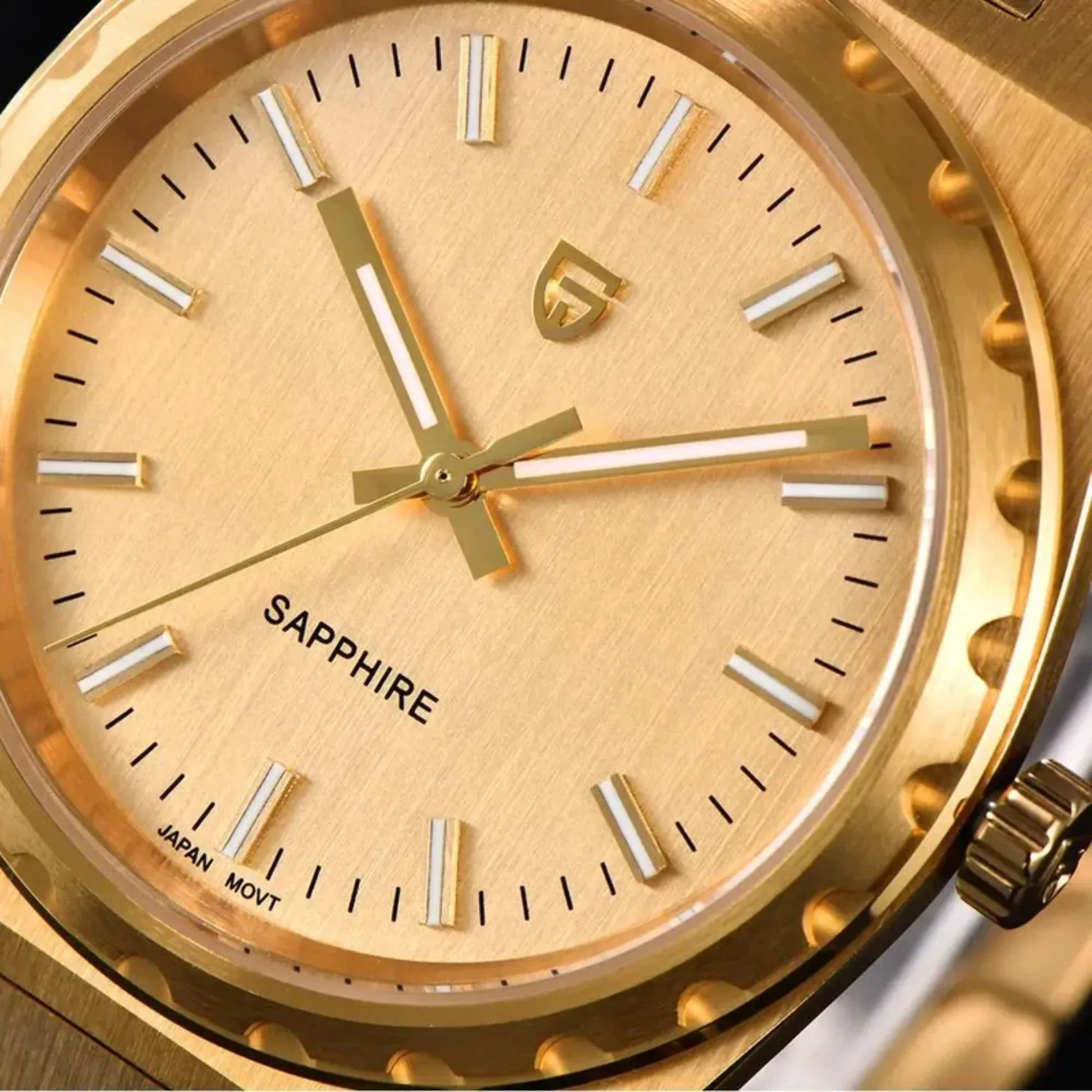 Pagani Design PD-YS020 Blue Dial Sapphire Crystal 37MM, Seiko VJ21 Quartz Movement - DREAM WATCHES