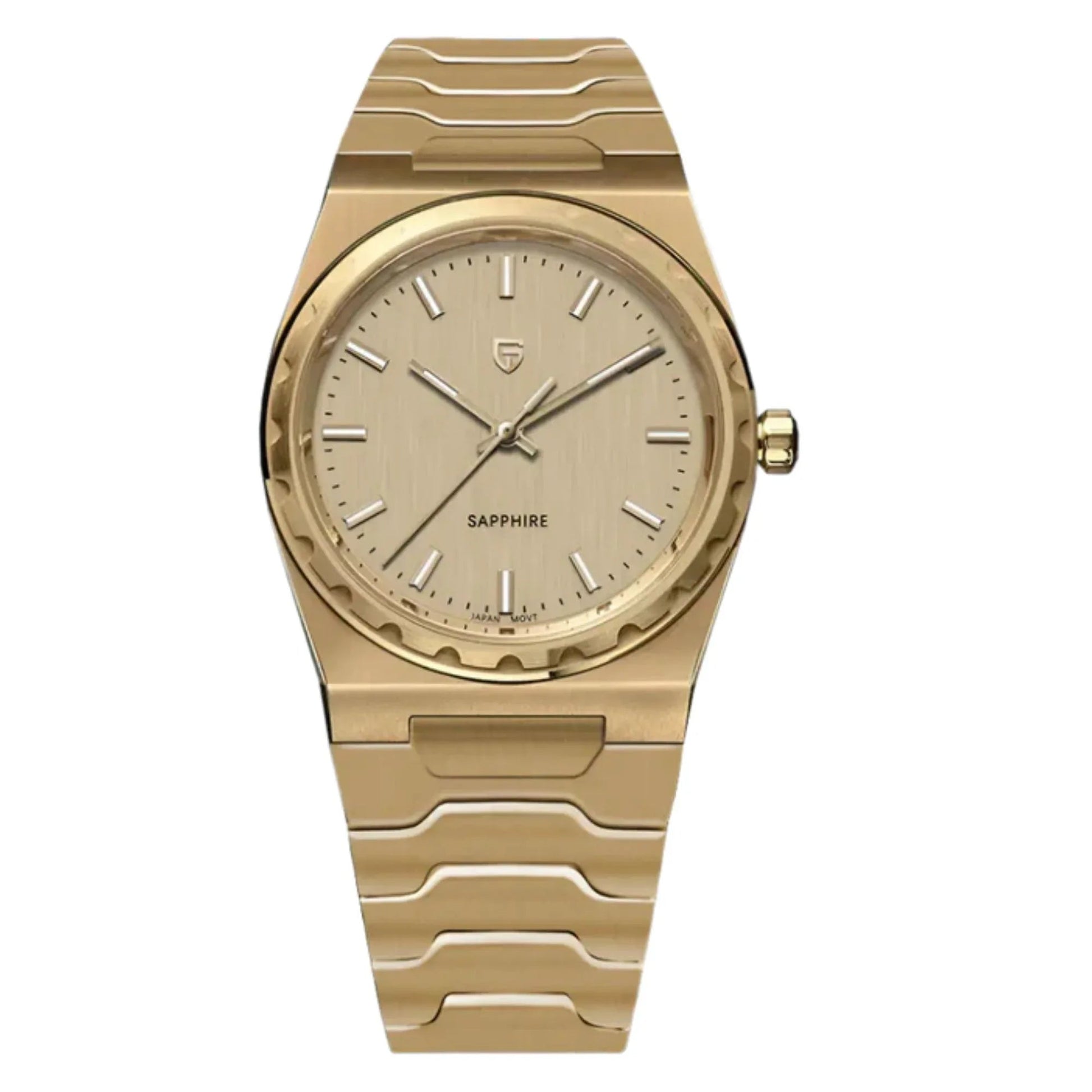 Pagani Design PD-YS020 Blue Dial Sapphire Crystal 37MM, Seiko VJ21 Quartz Movement - DREAM WATCHES