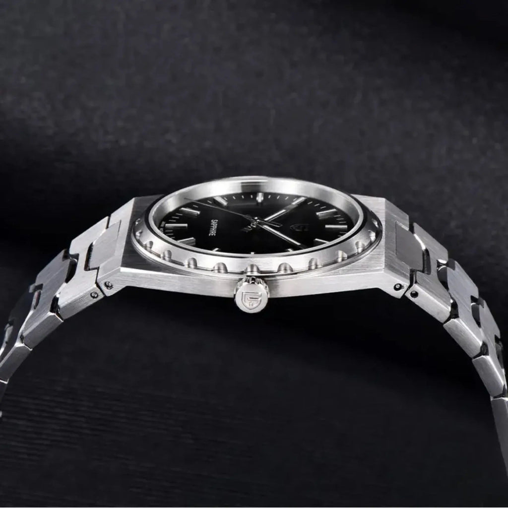 Pagani Design PD-YS020 V2 Blue Dial Sapphire Crystal 37MM, Seiko VJ21 Quartz Movement - DREAM WATCHES