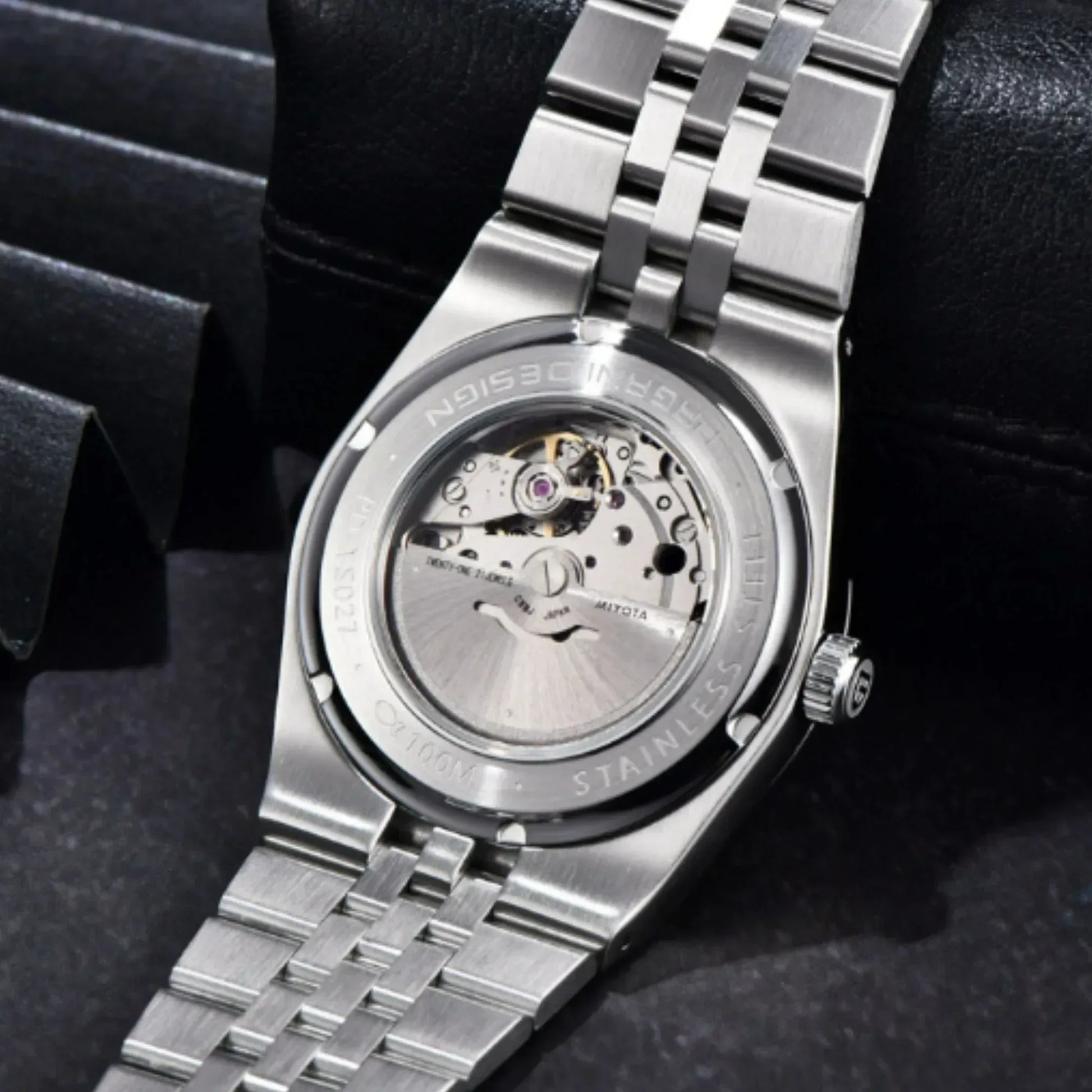 PAGANI DESIGN PD-YS027 New Men's Automatic Watch Stainless Steel Mechanical Waterproof Wrist Watch for Men, Synthetic Sapphire Dial Glass - DREAM WATCHES