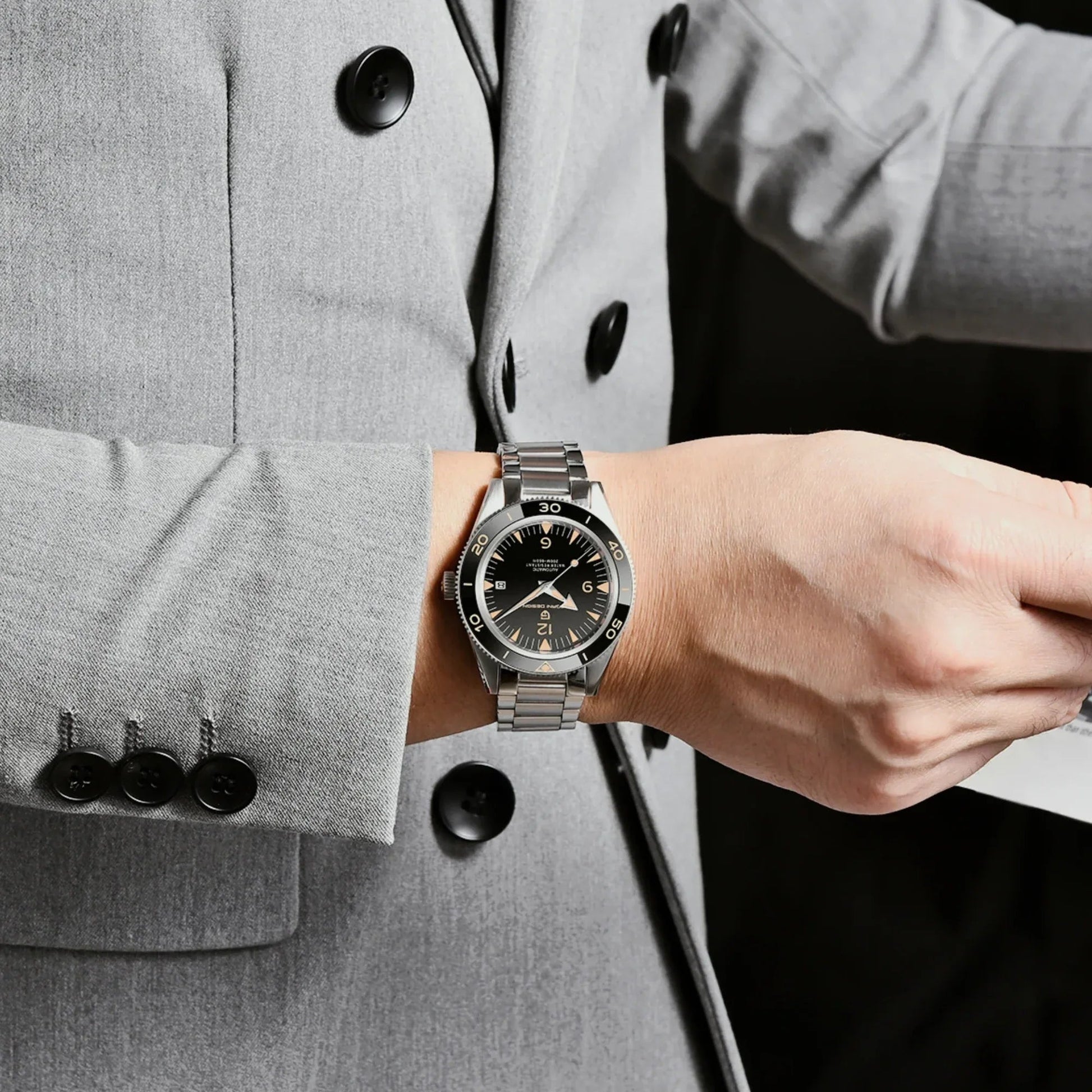 Pagani Design YS005 41MM (Japan Miyota 8215 Automatic Movement) Mechanical Watch 200M Waterproof Dive Watch Stainless Steel Bracelet Watch - DREAM WATCHES