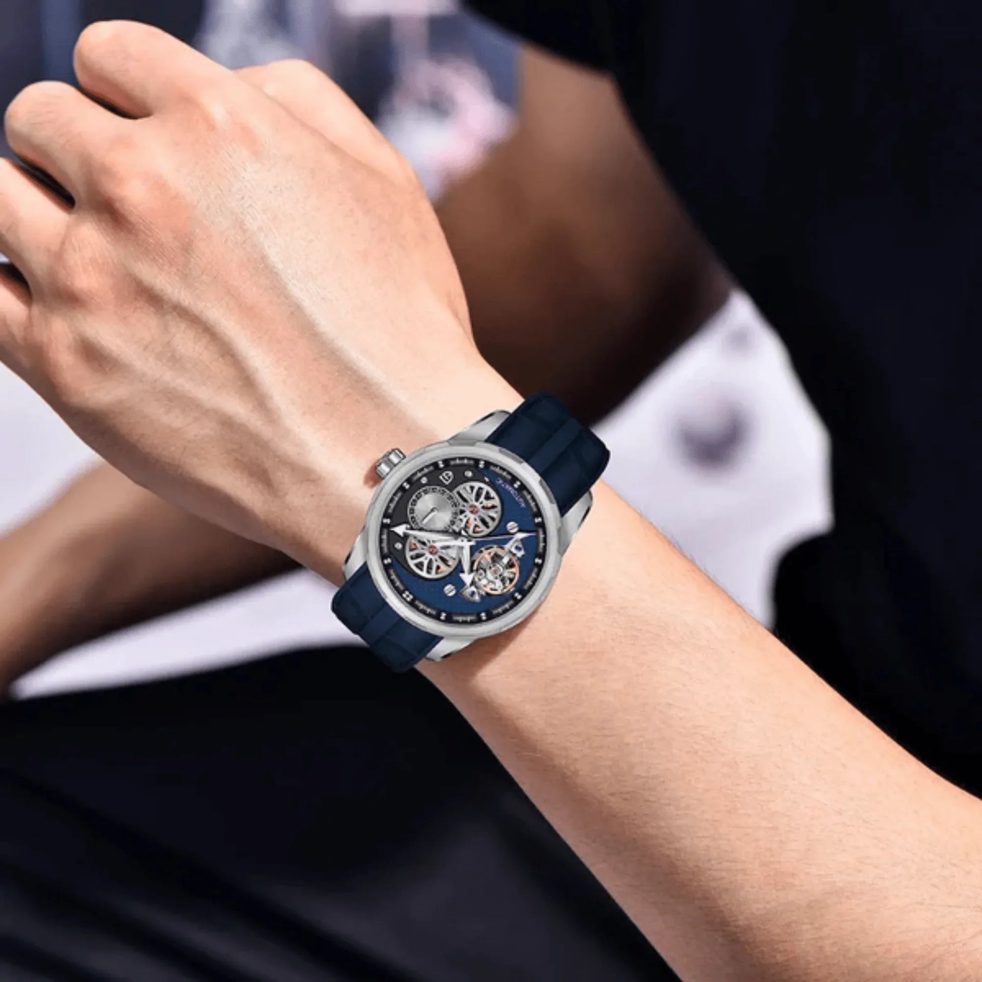 PD-YS022 Mechanical Tourbillon Watch - DREAM WATCHES
