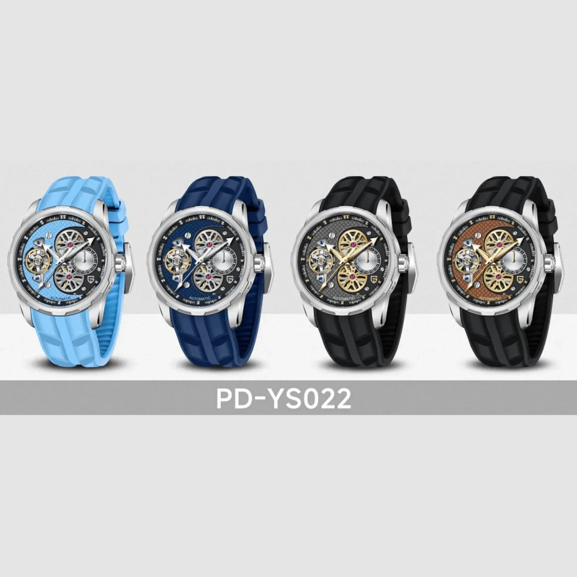 PD-YS022 Mechanical Tourbillon Watch - DREAM WATCHES