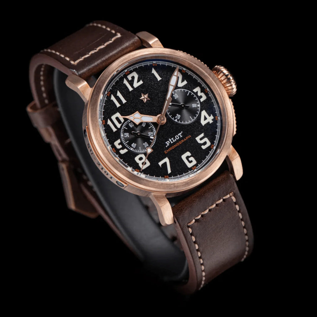 Pilot Master SUPILOT003 Star Dust Dial CUSN8 BRONZE - DREAM WATCHES