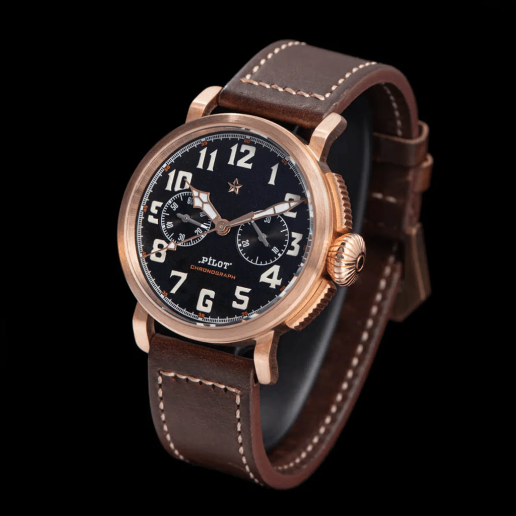 Pilot Master SUPILOT003 Star Dust Dial CUSN8 BRONZE - DREAM WATCHES