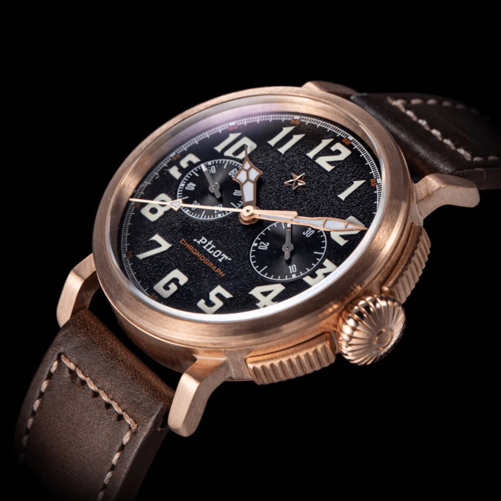 Pilot Master SUPILOT003 Star Dust Dial CUSN8 BRONZE - DREAM WATCHES