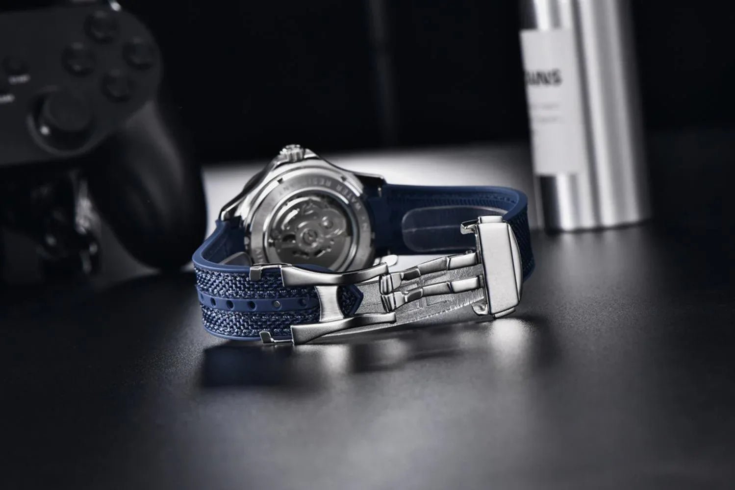 Premium Straps for PD-1685 Butterfly Clasp 20mm - Blue - DREAM WATCHES