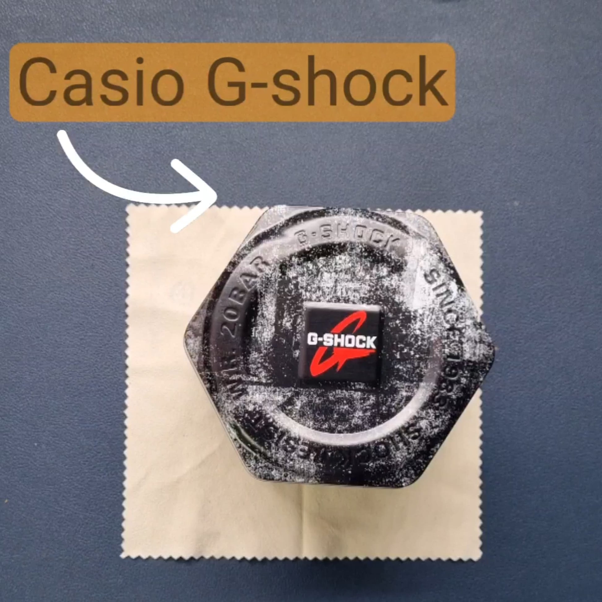Mod Kit Metal Watchband and Metal Case for G-shock GM-2100 and GM-2110/B-2100 " Casioak" (Golden  Bracelet)