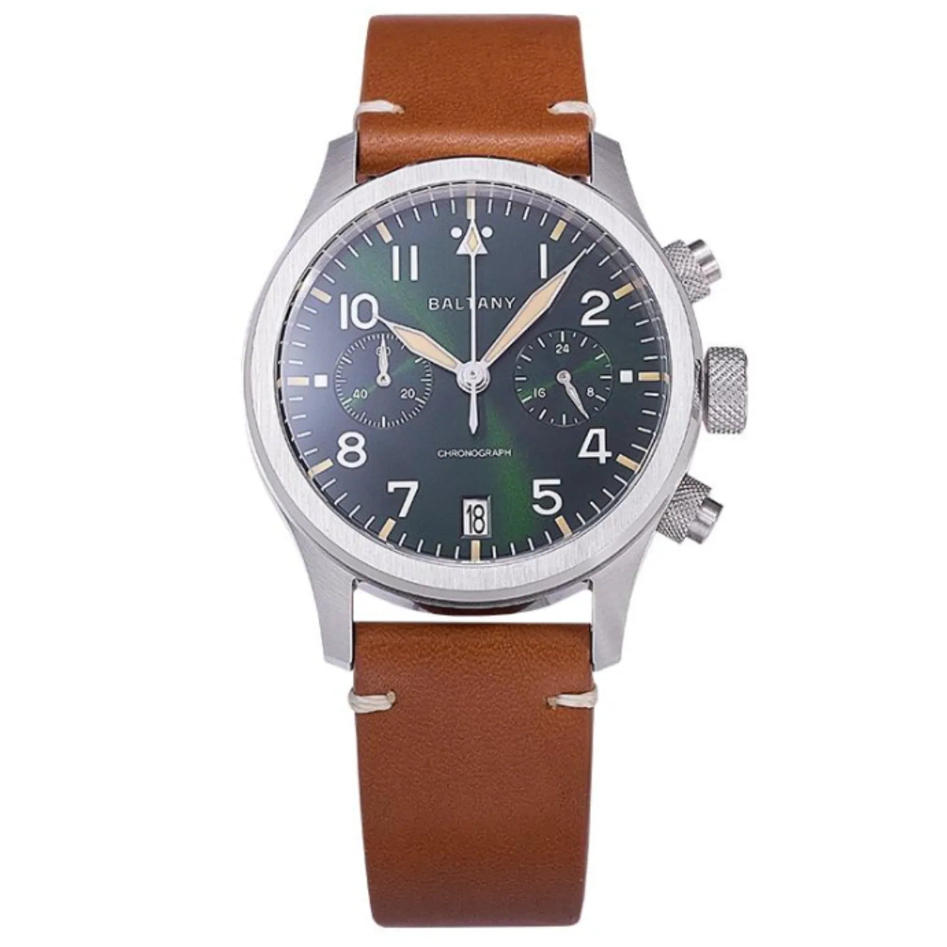 Retro Calendar Military Chronograph Pilot Watch S5057 - DREAM WATCHES