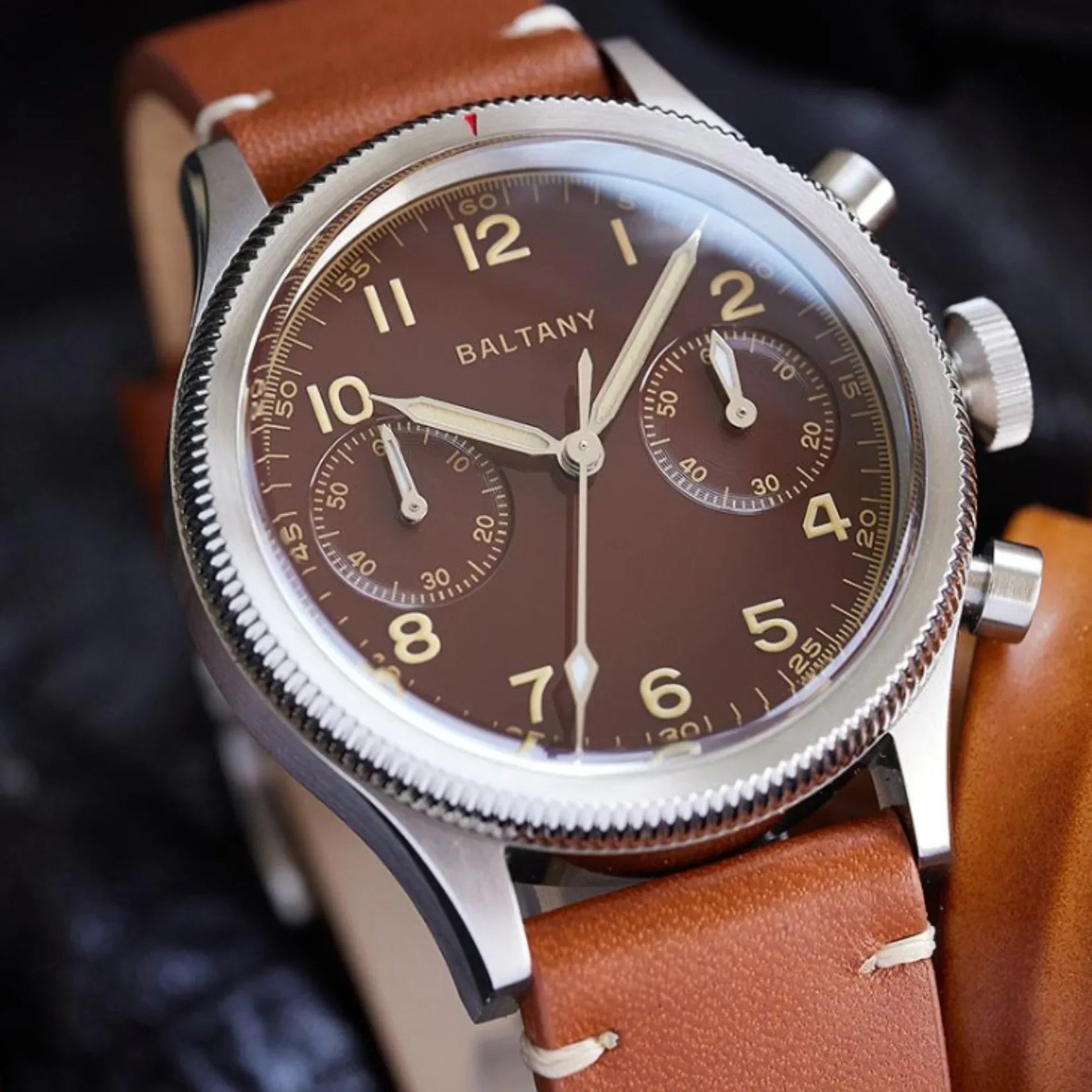 Rotating Bezel Quick Reset 6S21 Movement Affordable Chronograph S5054 - DREAM WATCHES