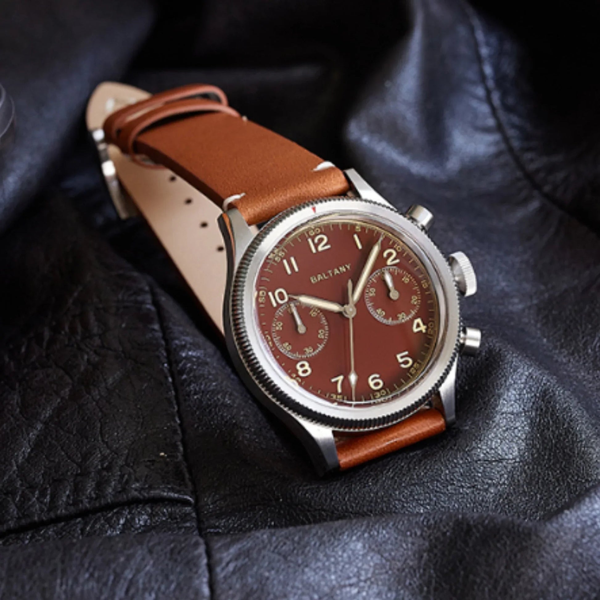Rotating Bezel Quick Reset 6S21 Movement Affordable Chronograph S5054 - DREAM WATCHES