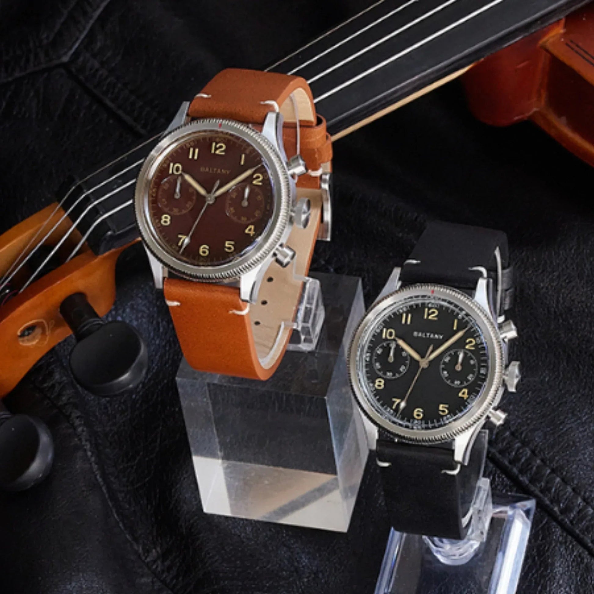Rotating Bezel Quick Reset 6S21 Movement Affordable Chronograph S5054 - DREAM WATCHES