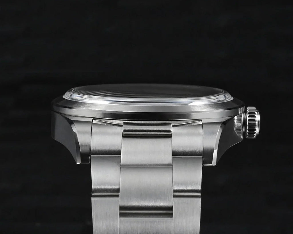 San Martin 38mm Enamel Dial Explore Watch SN0107-G4 - Blue - DREAM WATCHES