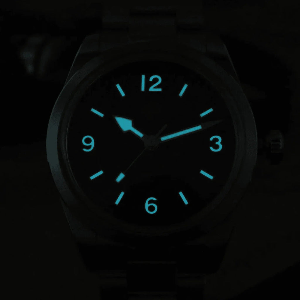 San Martin 38mm Enamel Dial Explore Watch SN0107-G4 - Green - DREAM WATCHES