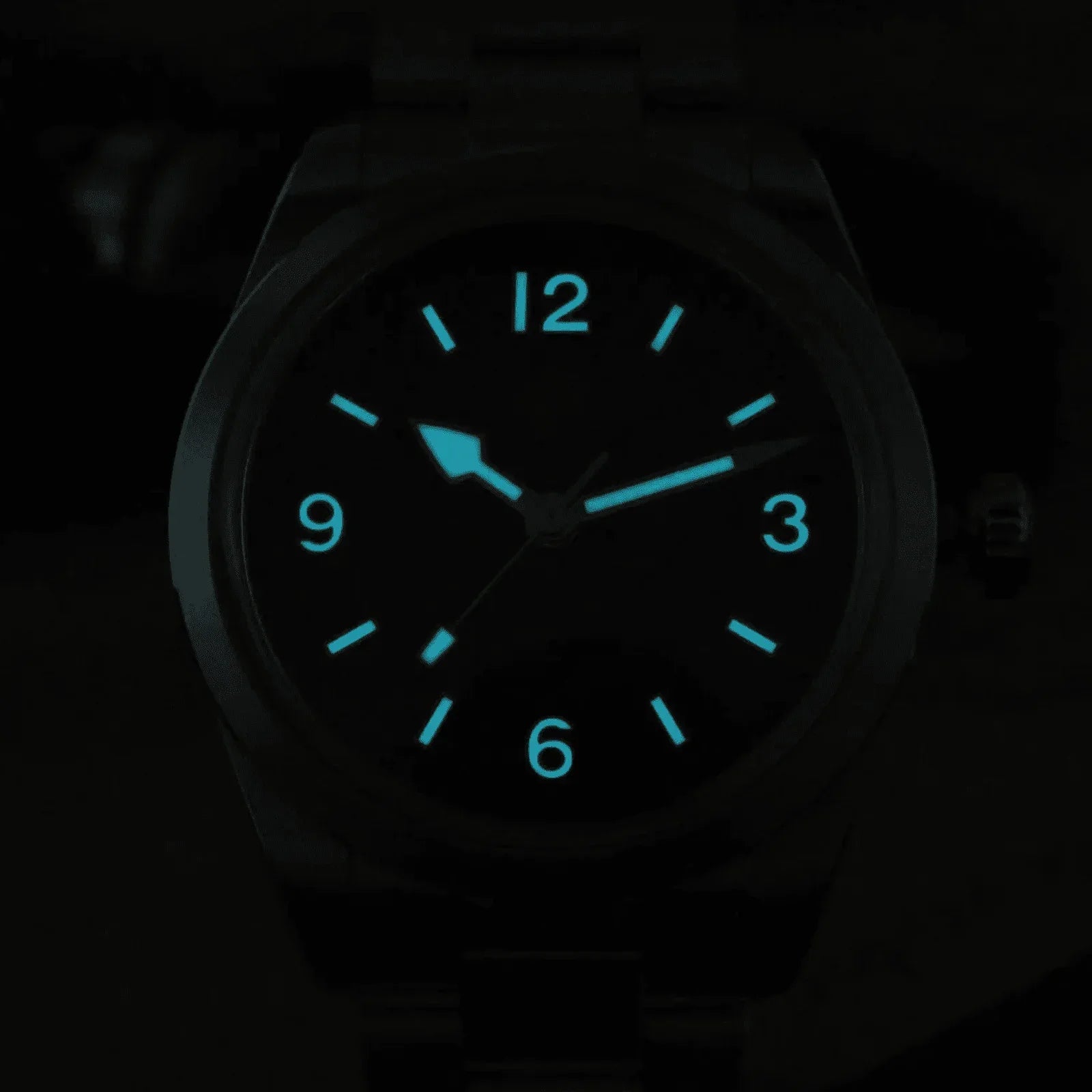 San Martin 38mm Enamel Dial Explore Watch SN0107-G4 - Green - DREAM WATCHES