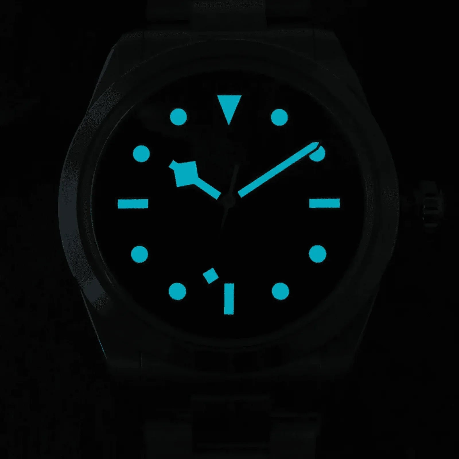 San Martin 38mm Enamel Dial Explore Watch SN0107-G6 - BLACK - DREAM WATCHES