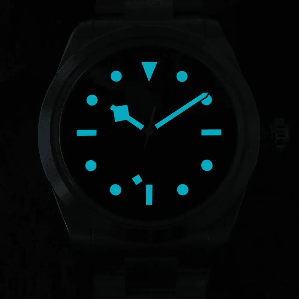 San Martin 38mm Enamel Dial Explore Watch SN0107-G6 - GREEN - DREAM WATCHES