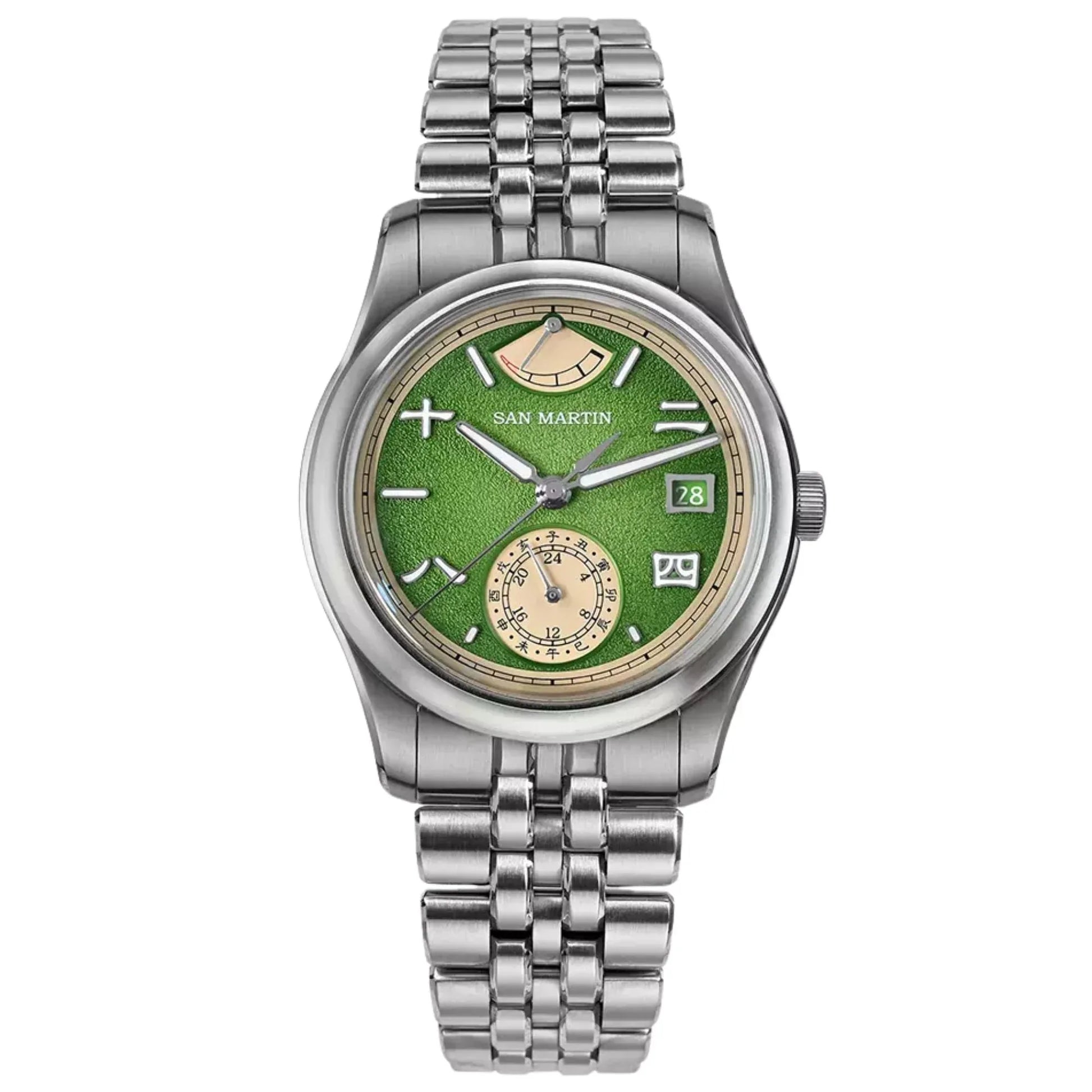 San Martin 39mm Luxury Men’s Business Watch Miyotav9132 Automatic - SN0144-DG - DREAM WATCHES