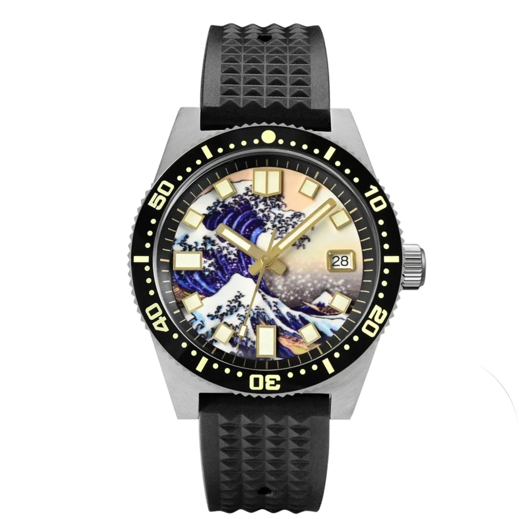 San Martin 40mm 62MAS Diver Surfing Dial Watch SN0007-V3 - DREAM WATCHES