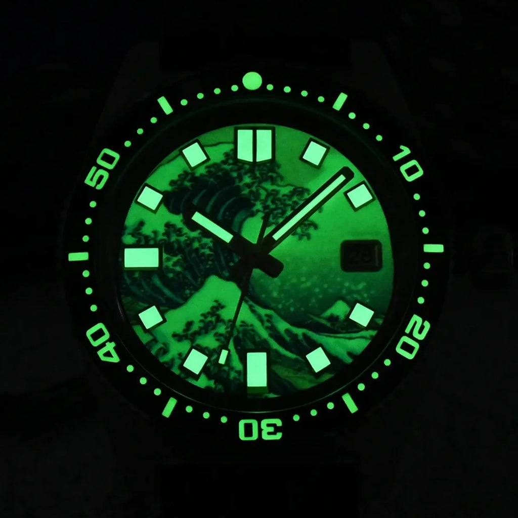 San Martin 40mm 62MAS Diver Surfing Dial Watch SN0007-V3 - DREAM WATCHES