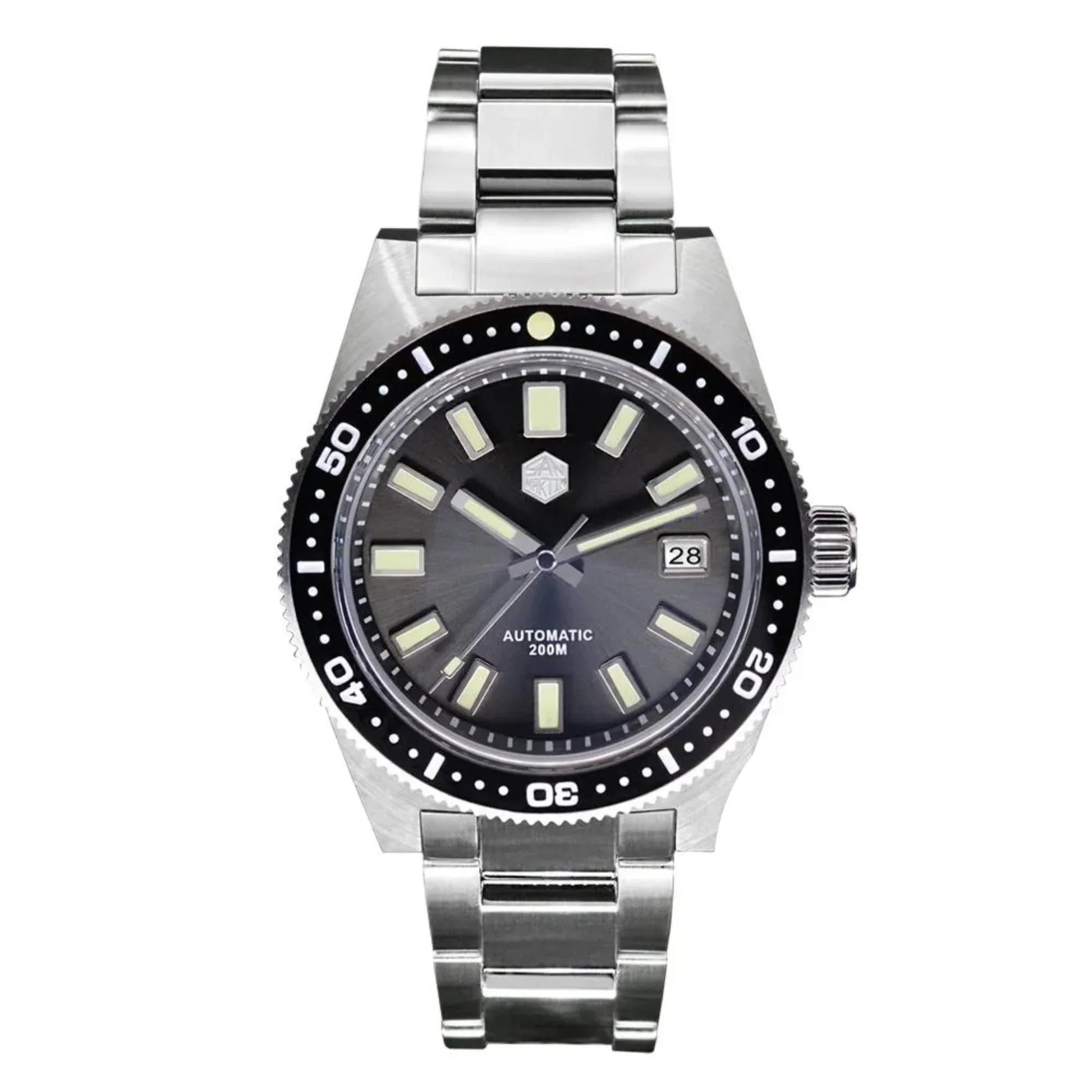 San Martin 62mas Automatic Watch SN007G-V4 - Grey - DREAM WATCHES