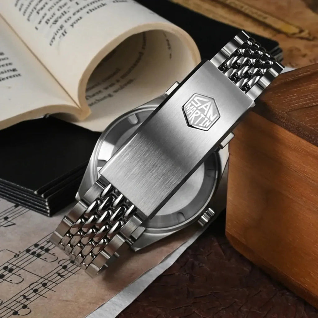 San Martin Aluminum Bezel NH34 GMT Men Watch SN0116G-V4 - DREAM WATCHES