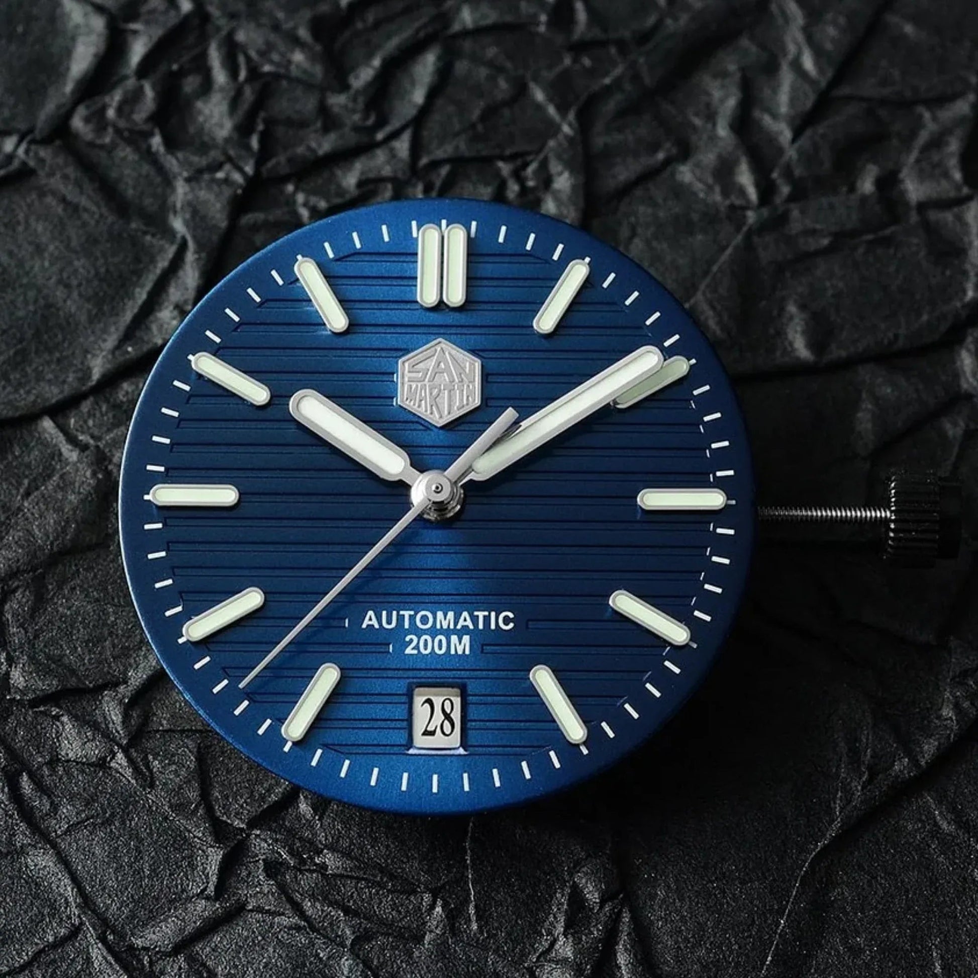 San Martin Diver Retro Luxury Men Watch SN076G V2 - Deep Blue - DREAM WATCHES