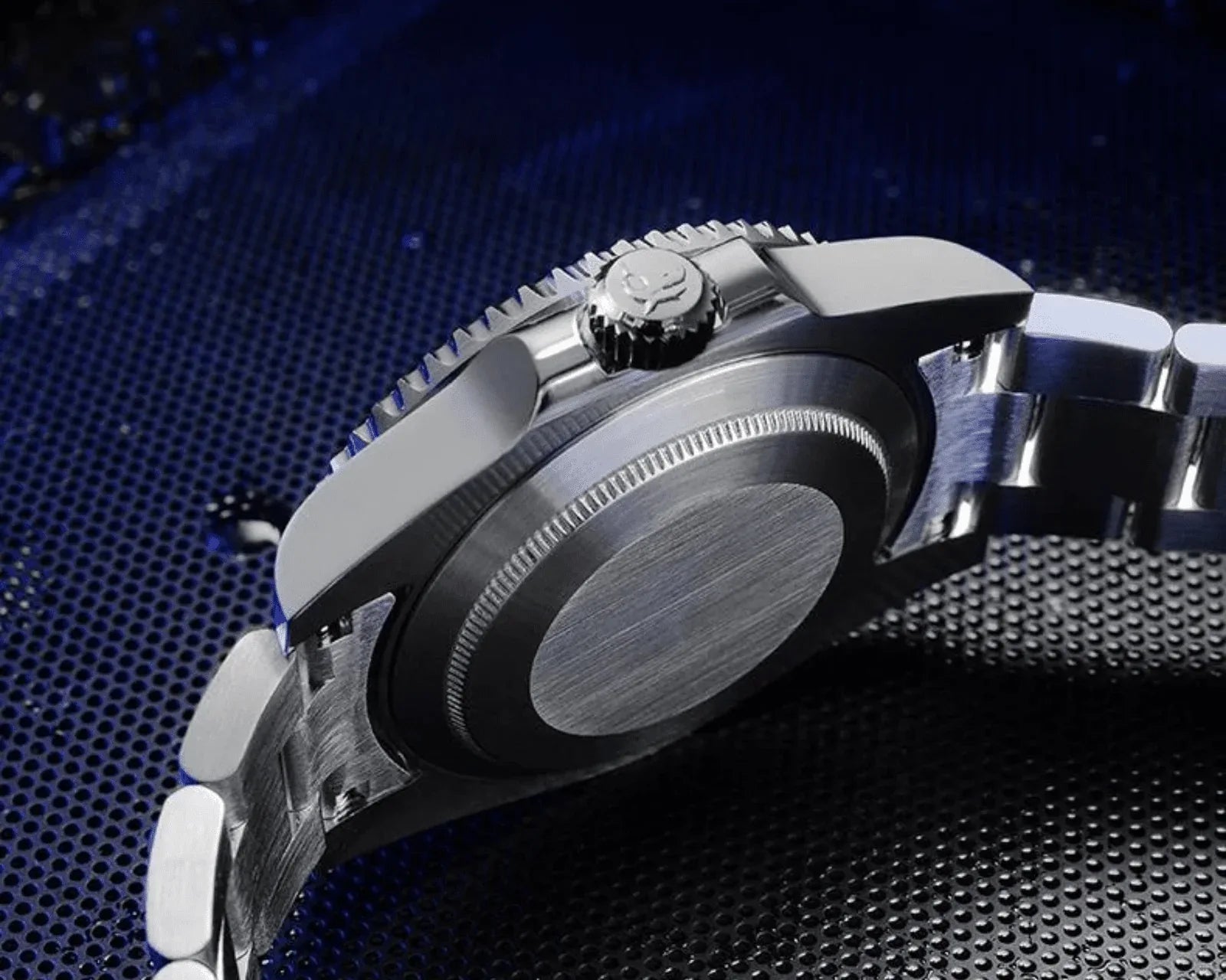 San Martin GMT Diver Luxury Mechanical Watch SN016 - Black Blue "Batman" - DREAM WATCHES