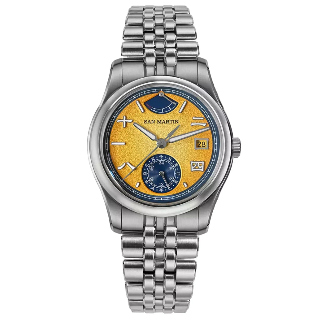 San Martin New 39mm Luxury Men’s Business Dress Watch 9132 Automatic - SN0144-DG - DREAM WATCHES